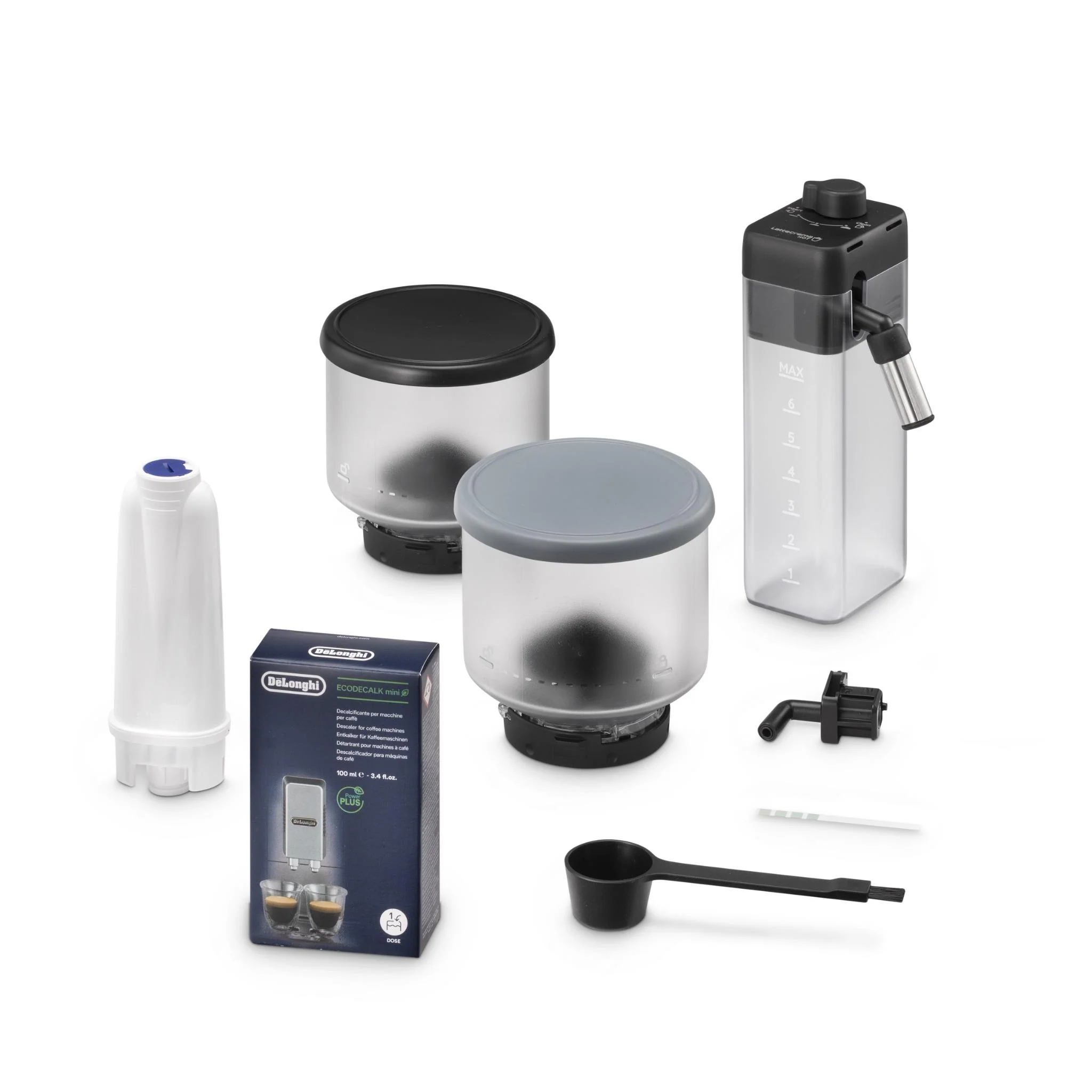 De'Longhi Rivelia Fully Automatic Coffee Machine (Pebble Grey) - Image 4