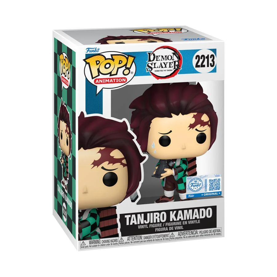 Demon Slayer - Tanjiro Kamado (with Crow) Pop! Vinyl - Image 2