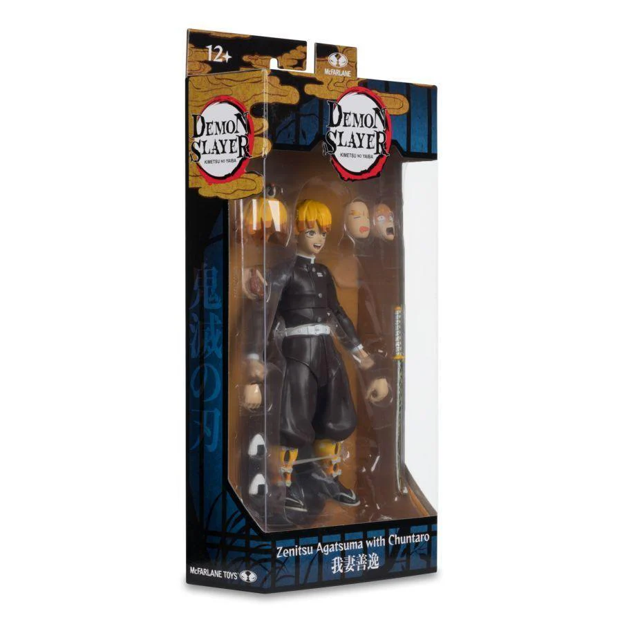 Demon Slayer – Zenitsu Agatsuma with Chuntaro 7" Figure - Image 6