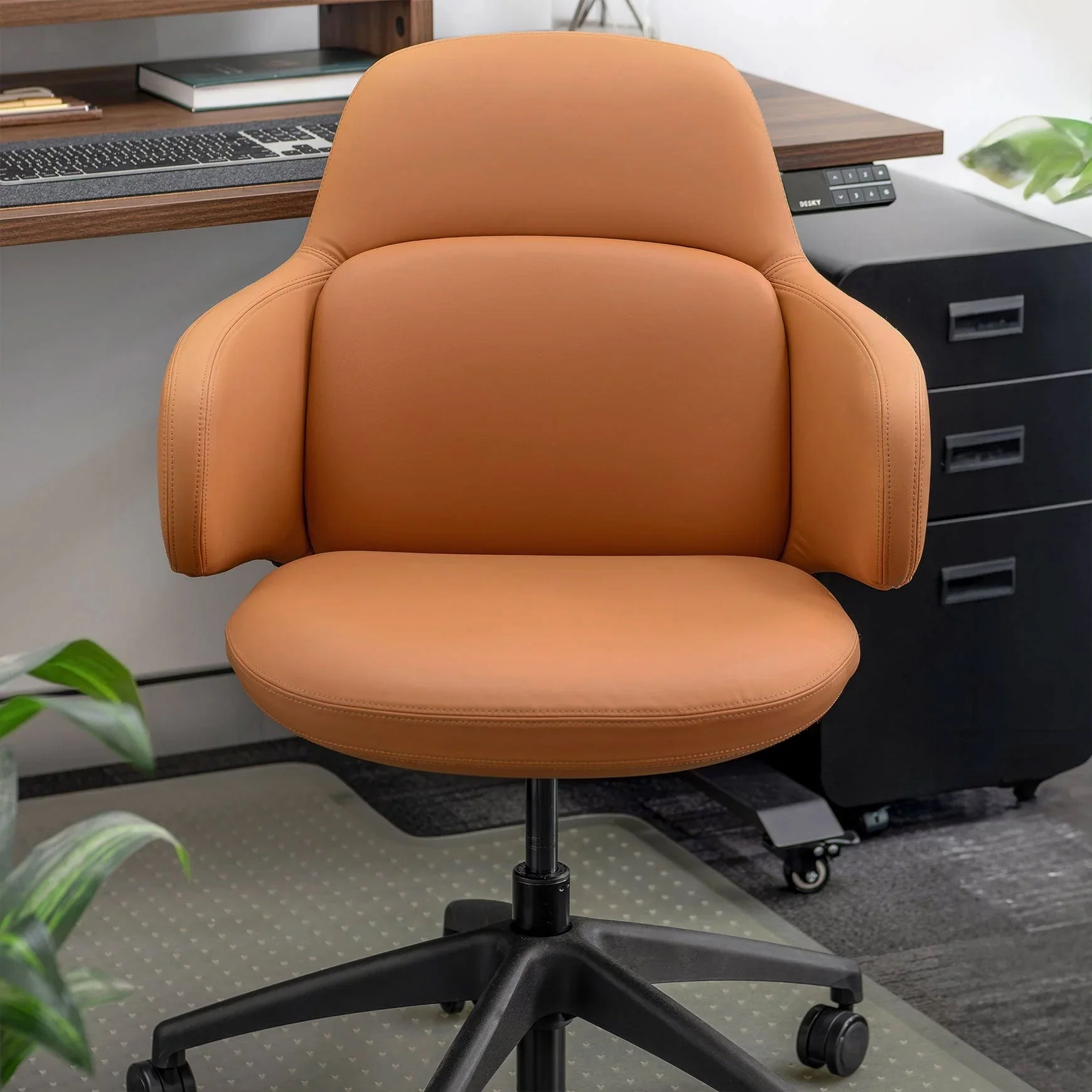Desky Arco Office Chair - Midnight Blue - Image 3