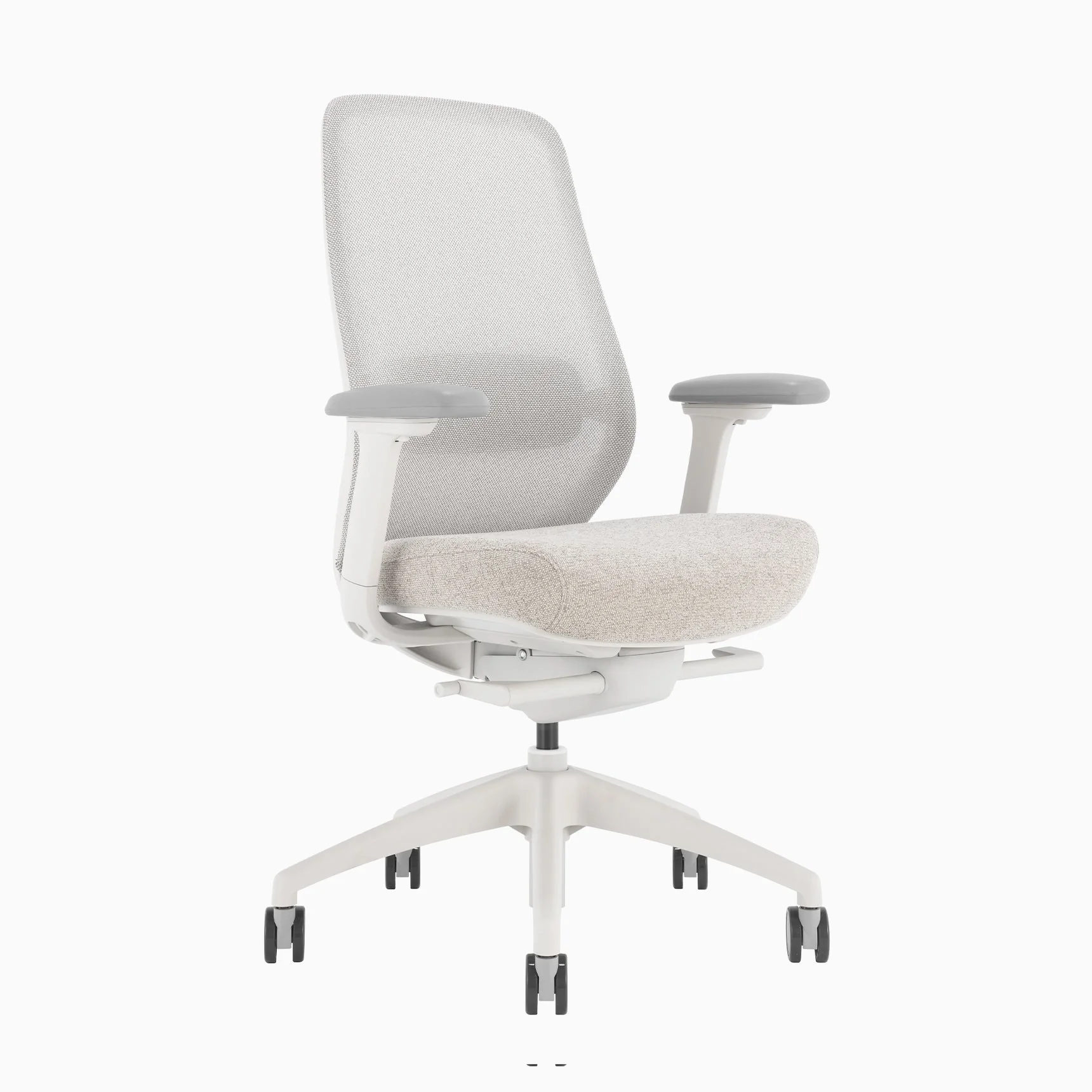 Desky CoilFlex Ergonomic Office Chair - Wheat / No Headrest - Image 2
