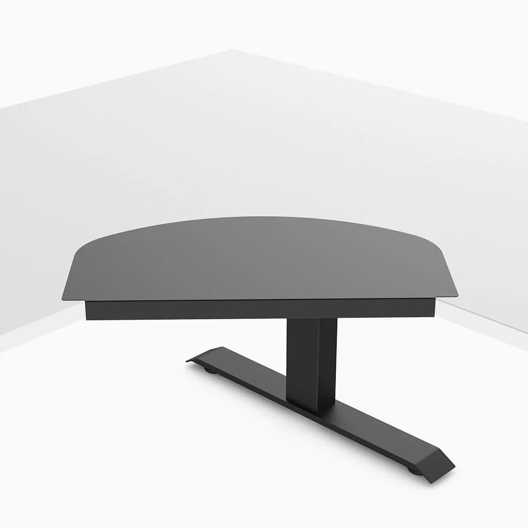 Desky Corner Desk Sleeve - Matte Black - Image 3