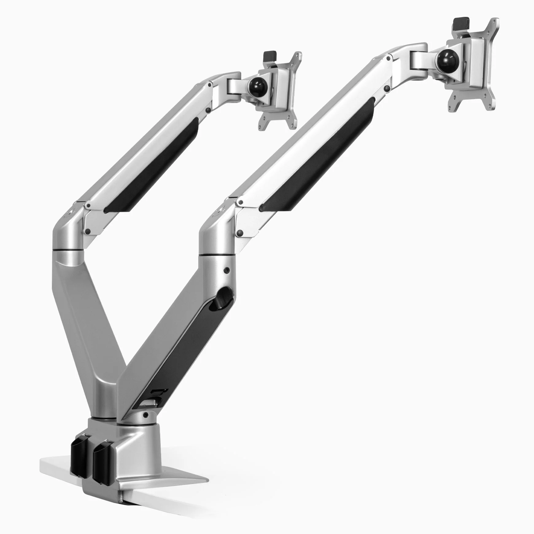 Desky Dual Monitor Arm - White - Image 3