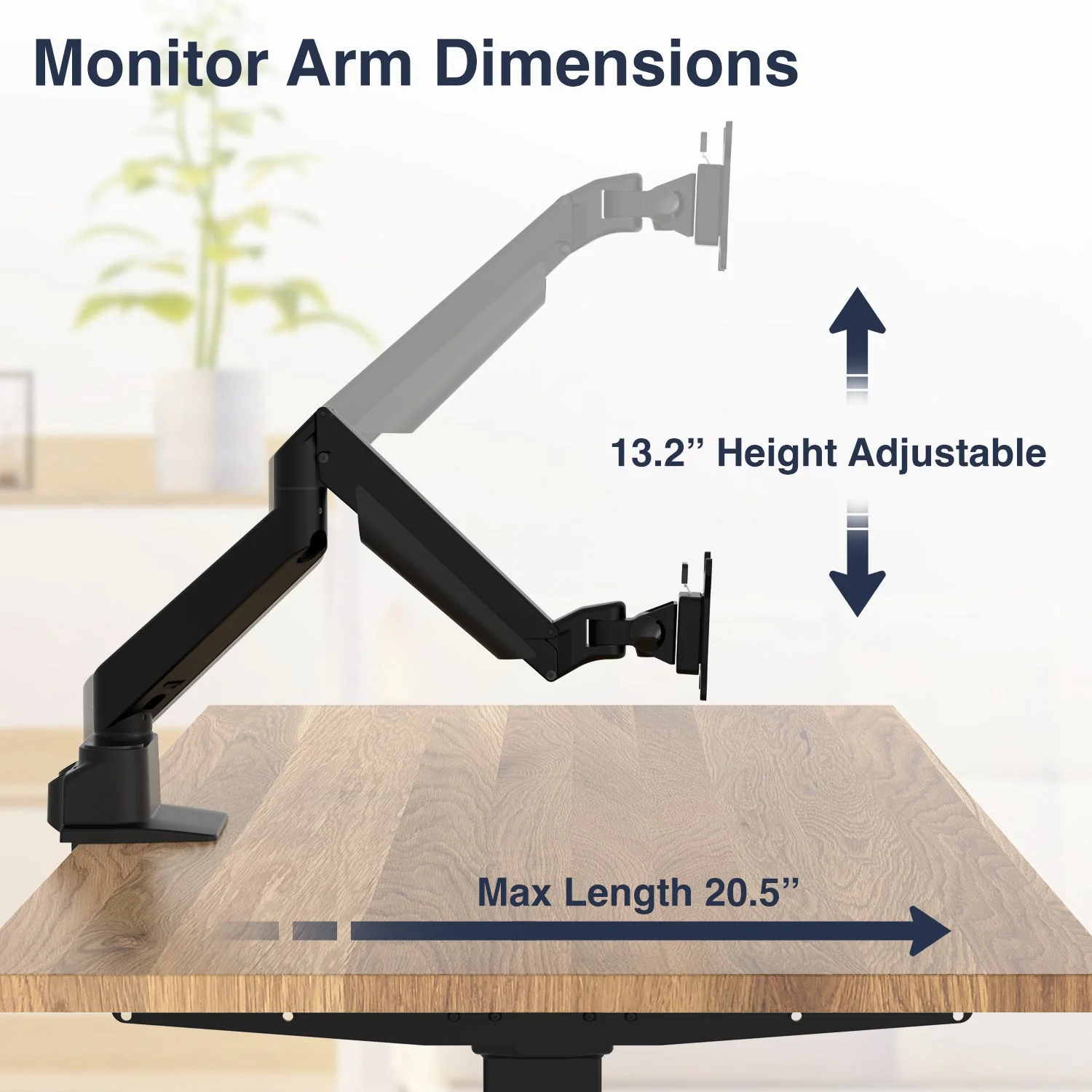 Desky Dual Monitor Arm - White - Image 6
