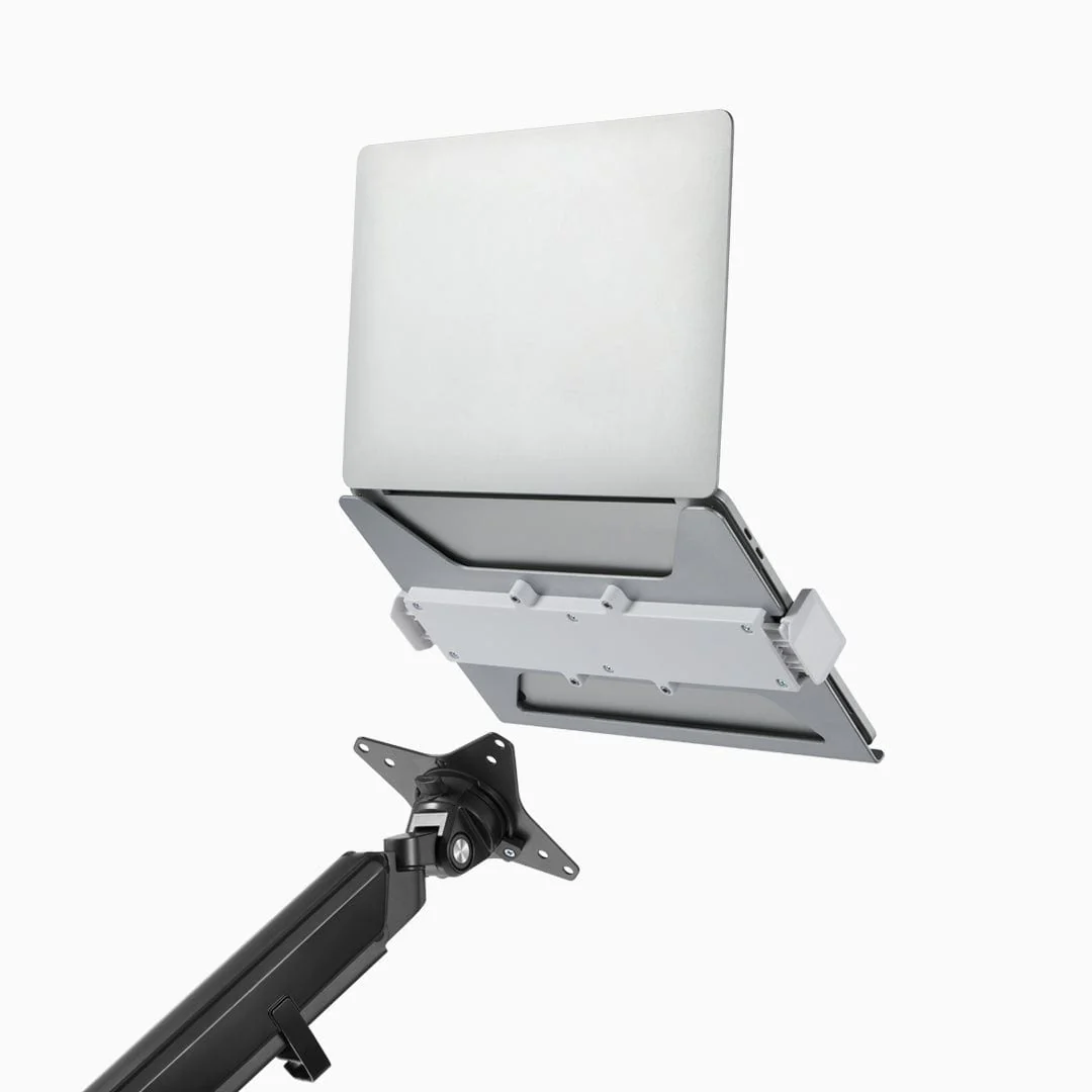 Desky Expandable Laptop Mount - Silver - Image 2