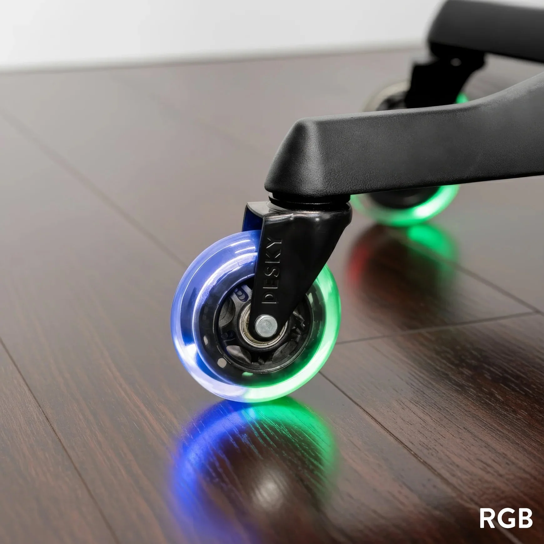 Desky Office Chair Caster Wheels - RGB - Image 2