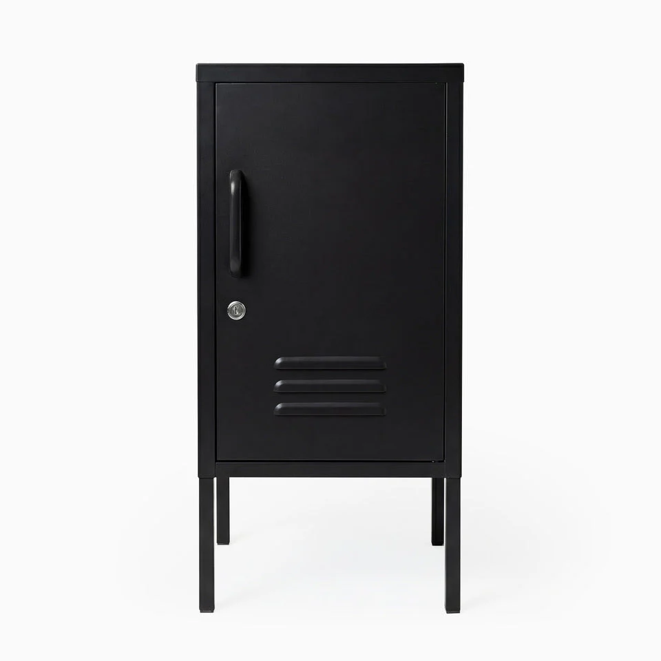 Desky Oslo Metal Locker Cabinet - Black / Right Opening - Image 4
