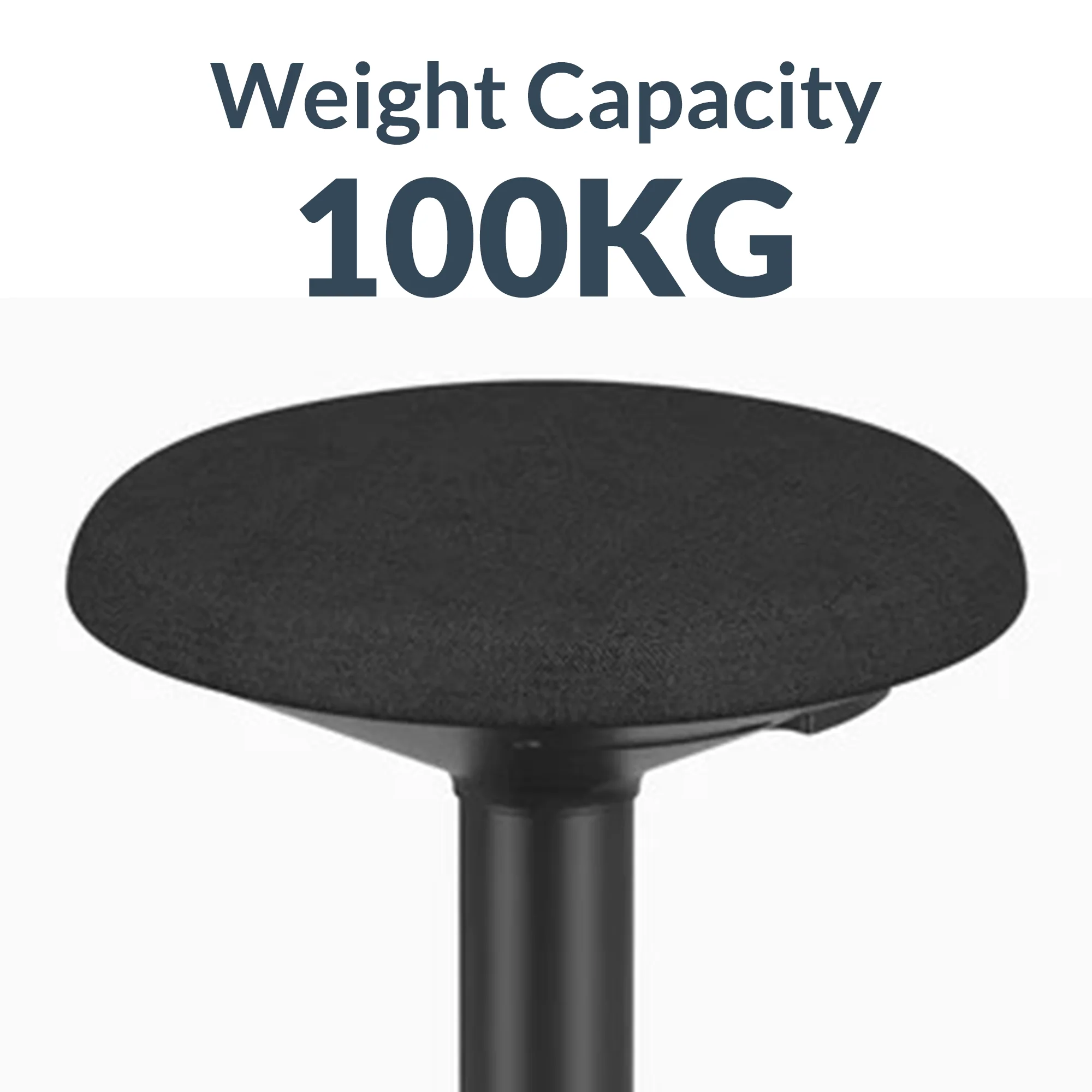 Desky Sit Stand Motion Stool - White - Image 3