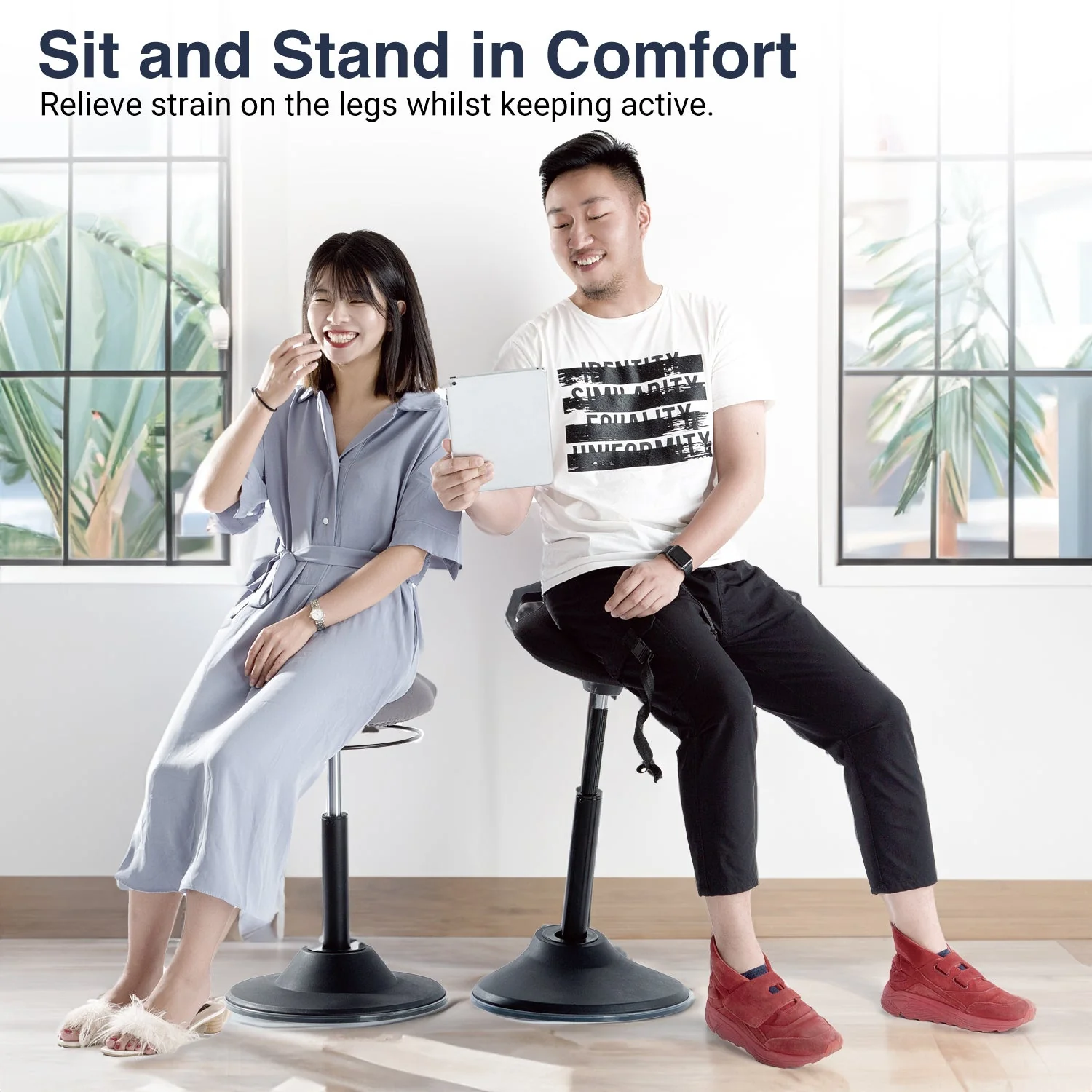 Desky Sit Stand Pro Active Stool - Image 10