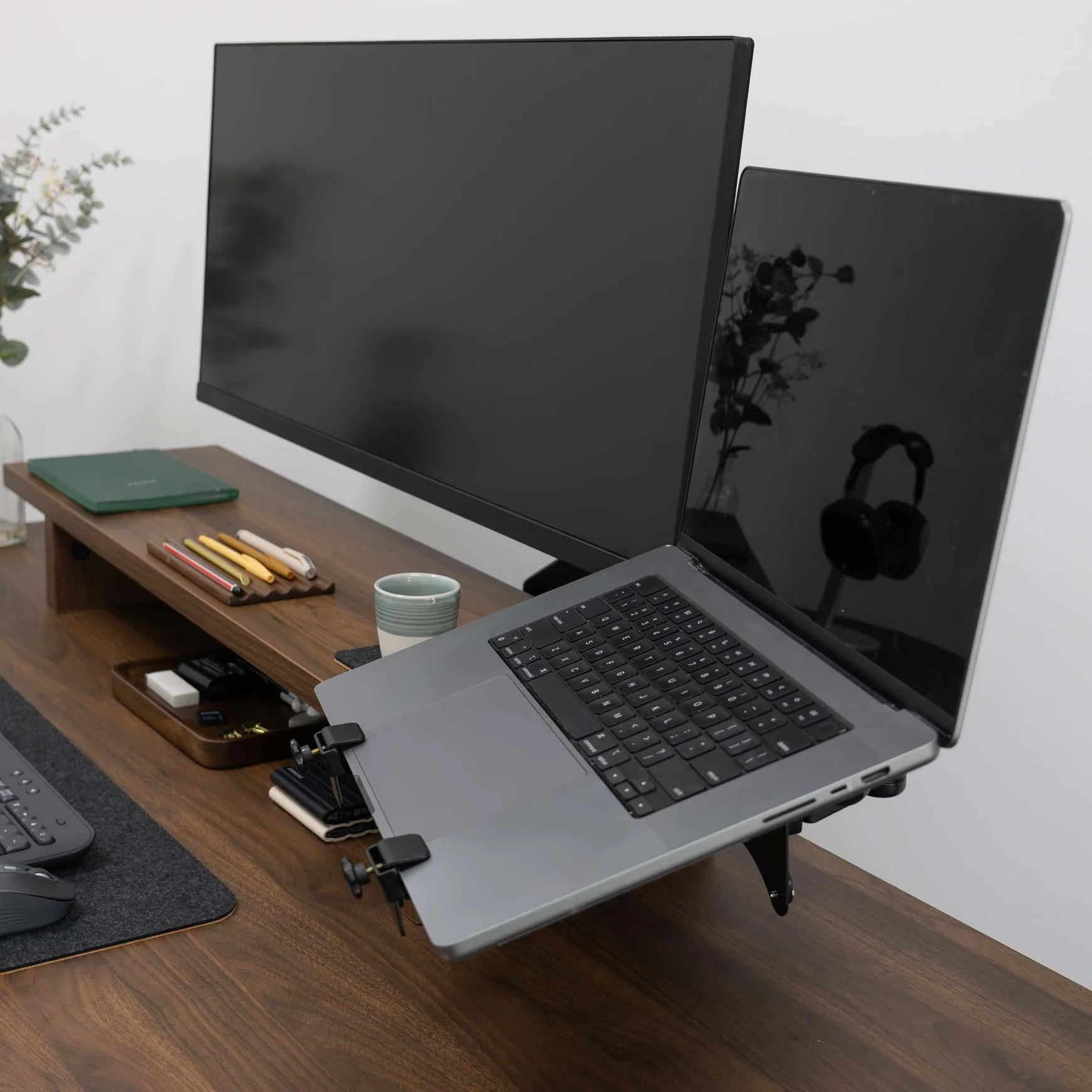 Desky Universal Laptop Mount - White - Image 8