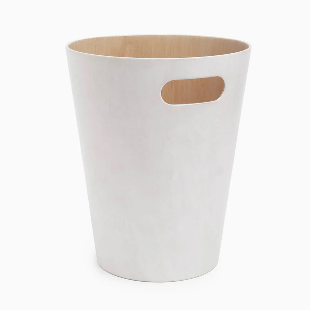 Desky Wooden Rubbish Bin - Walnut - Image 6