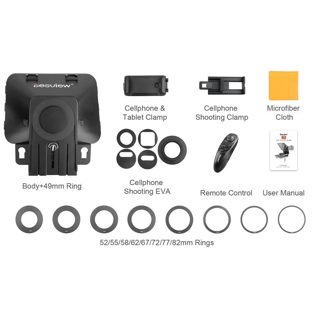 Desview Under 11" Teleptomoter with Remote Controller for Smartphone/Tablet - Image 8