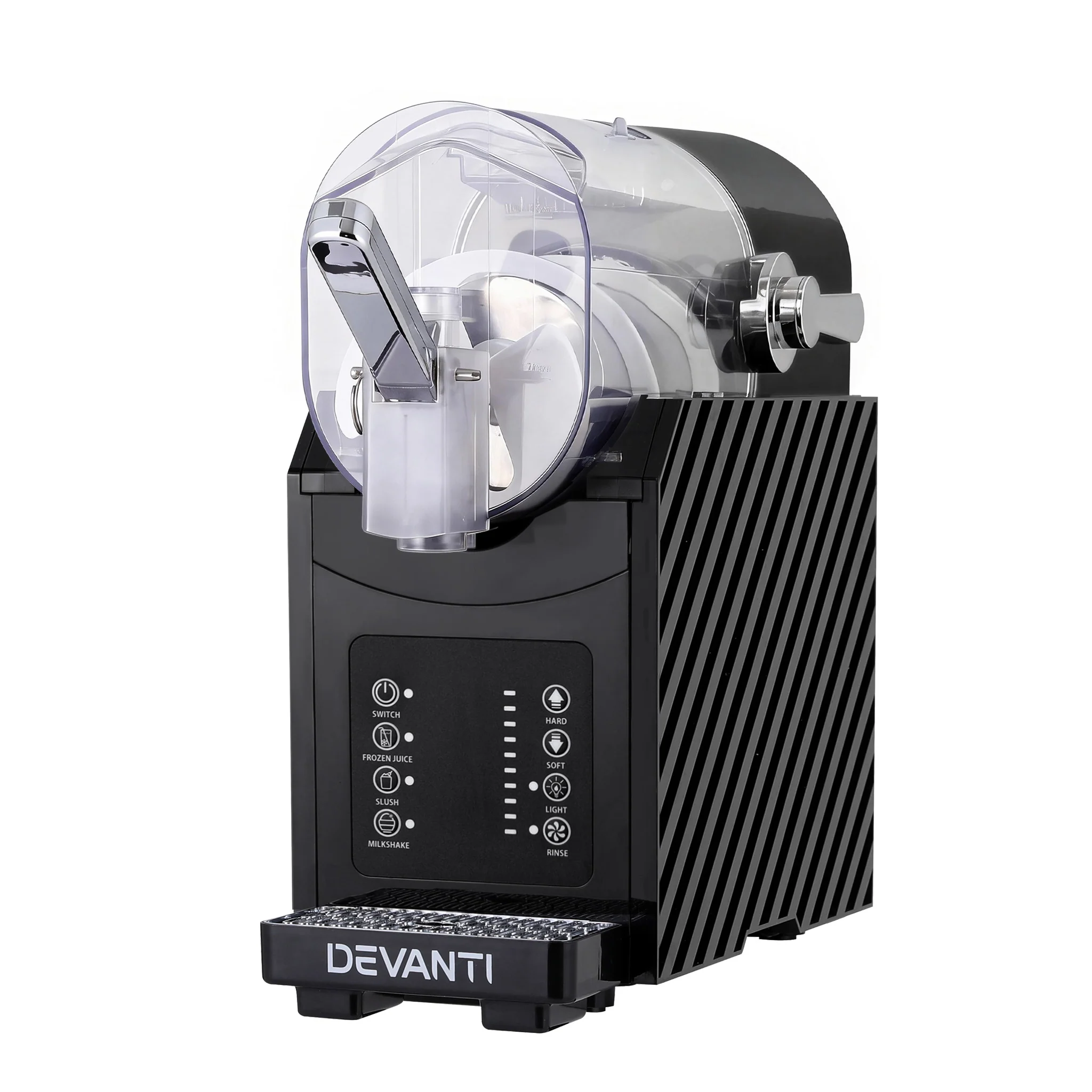 Devanti 1.8L Slushie Machine Maker Frozen Smoothies Milkshakes (Black) - Image 3