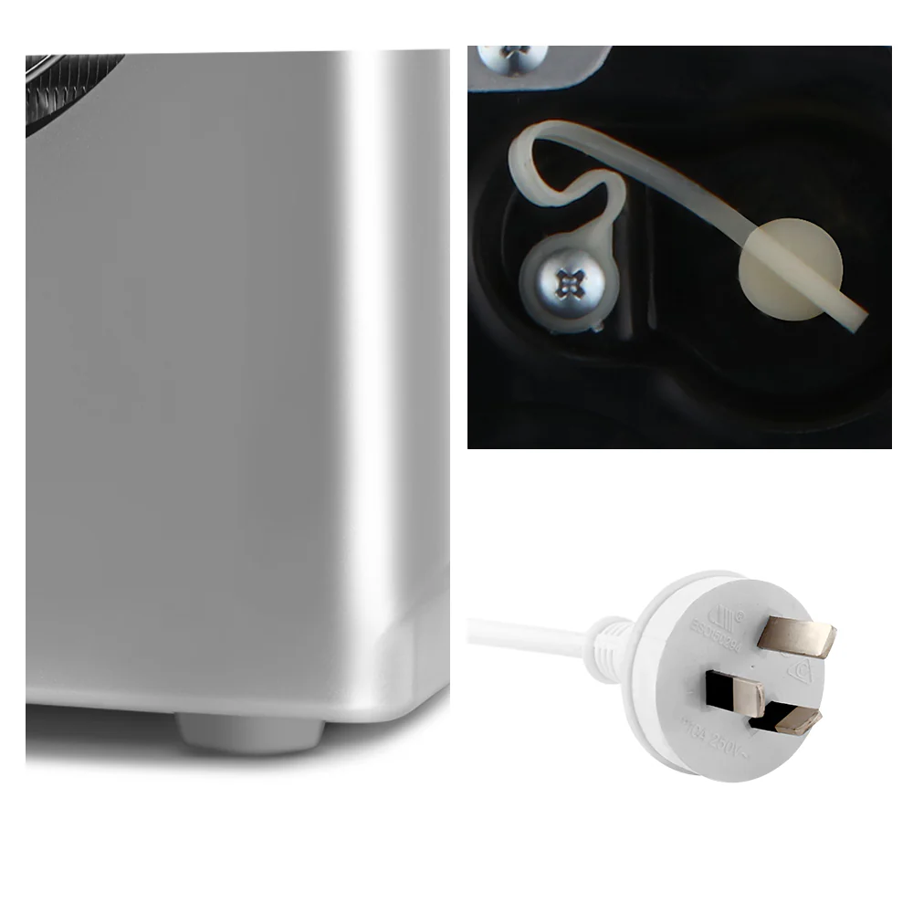 Devanti 12kg Ice Maker Machine (Silver) - Image 8