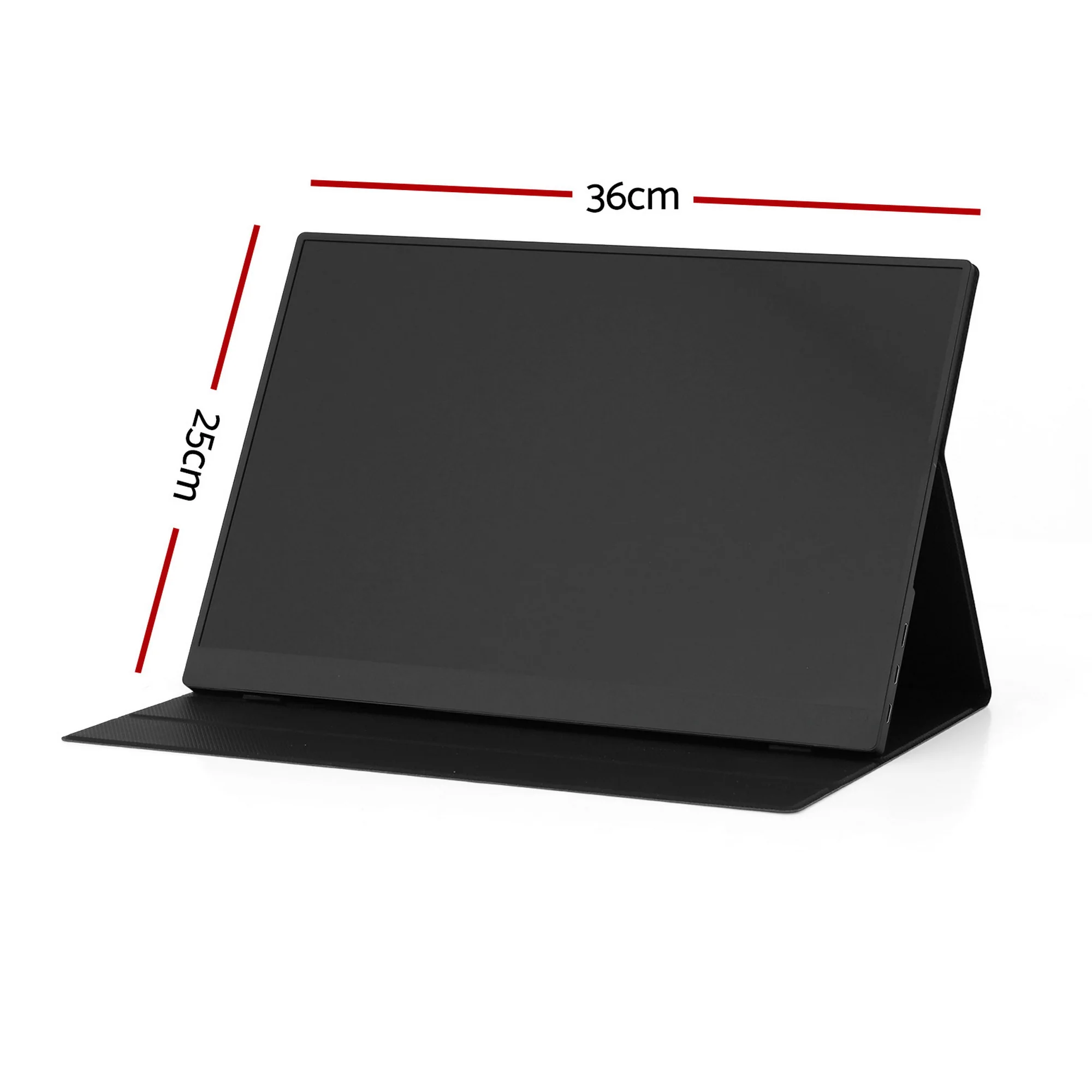 Devanti 15.6 Inch Portable Monitor FHD 1080P IPS USB-C HDMI Gaming Laptop Screen - Image 3