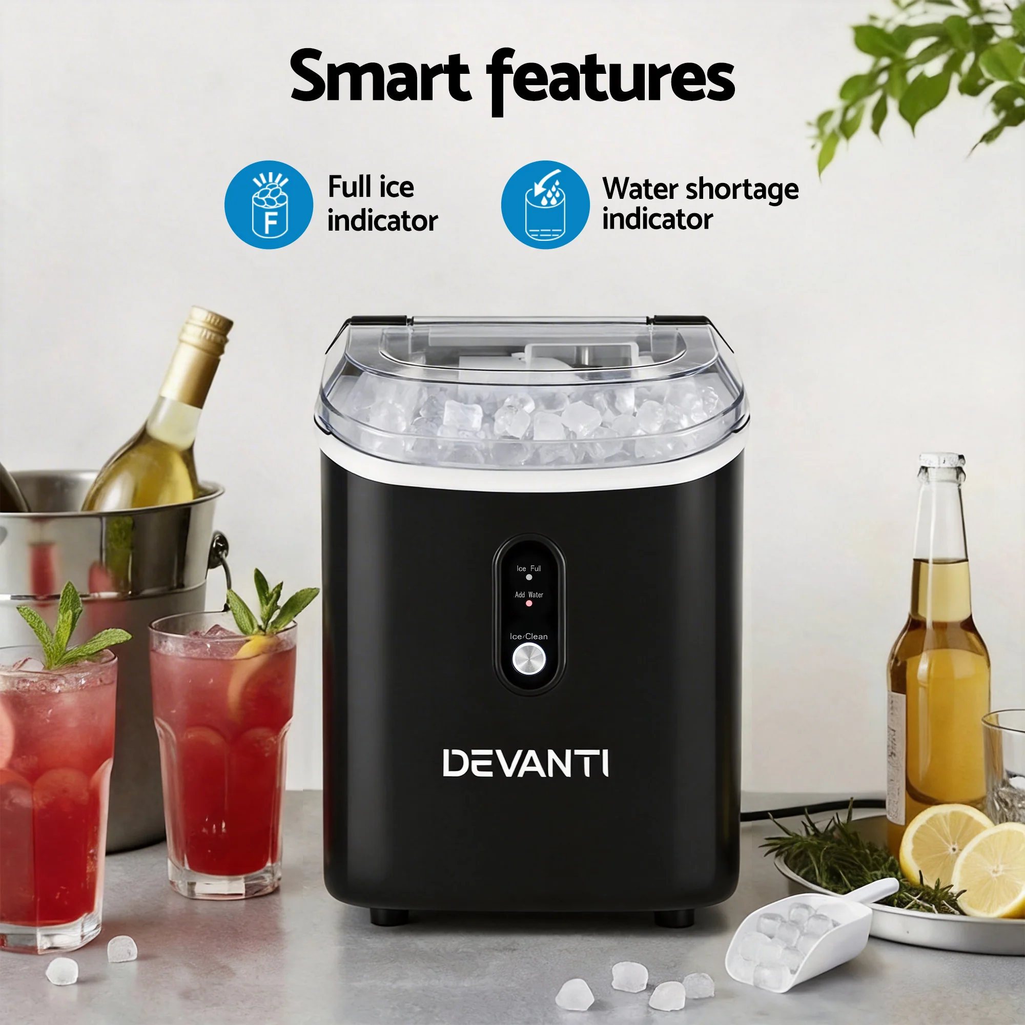 Devanti 15kg Nugget Ice Maker Machine - Image 6