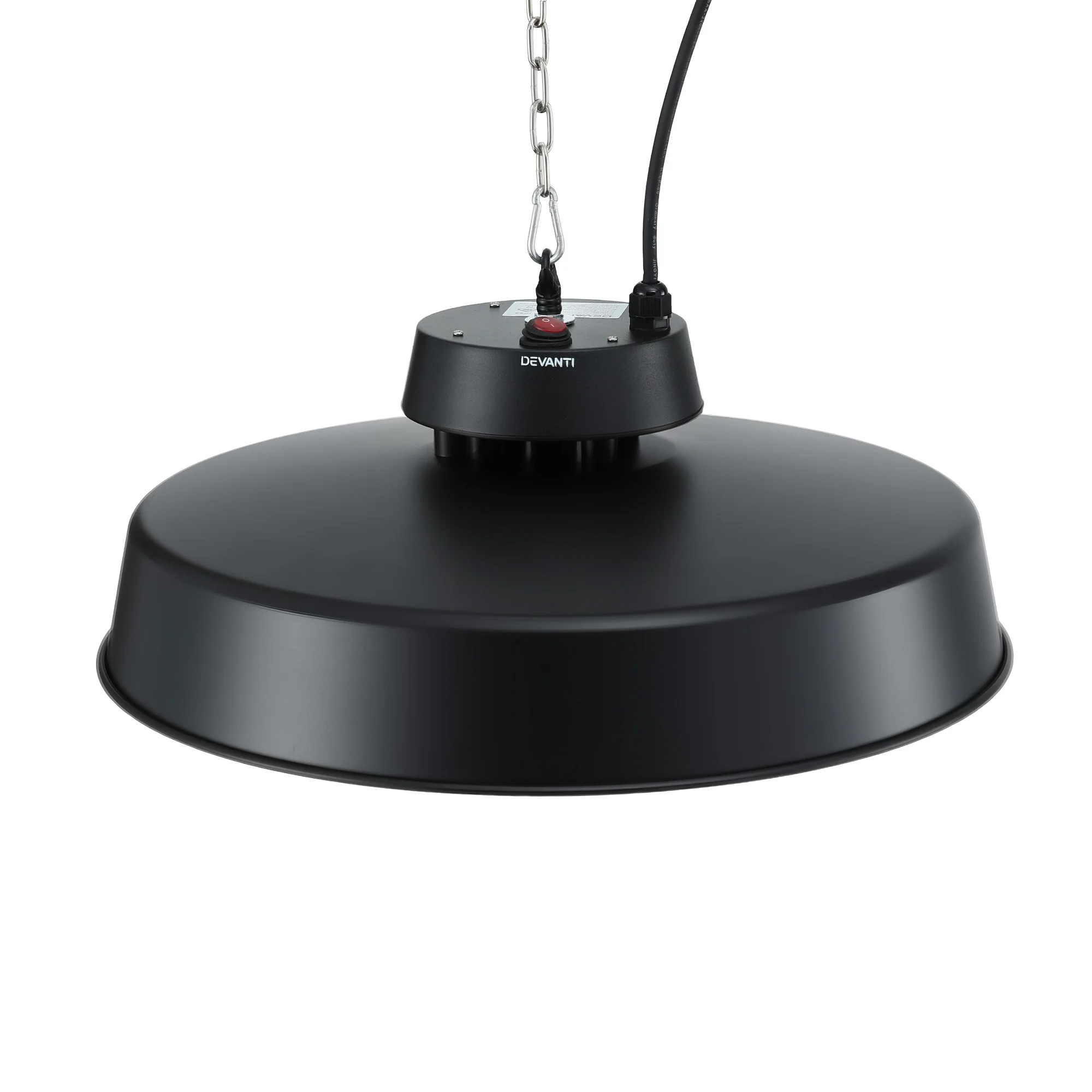 Devanti 2000W Outdoor Electric Patio Heater Ceiling Mount with LED Light Remote - Image 3