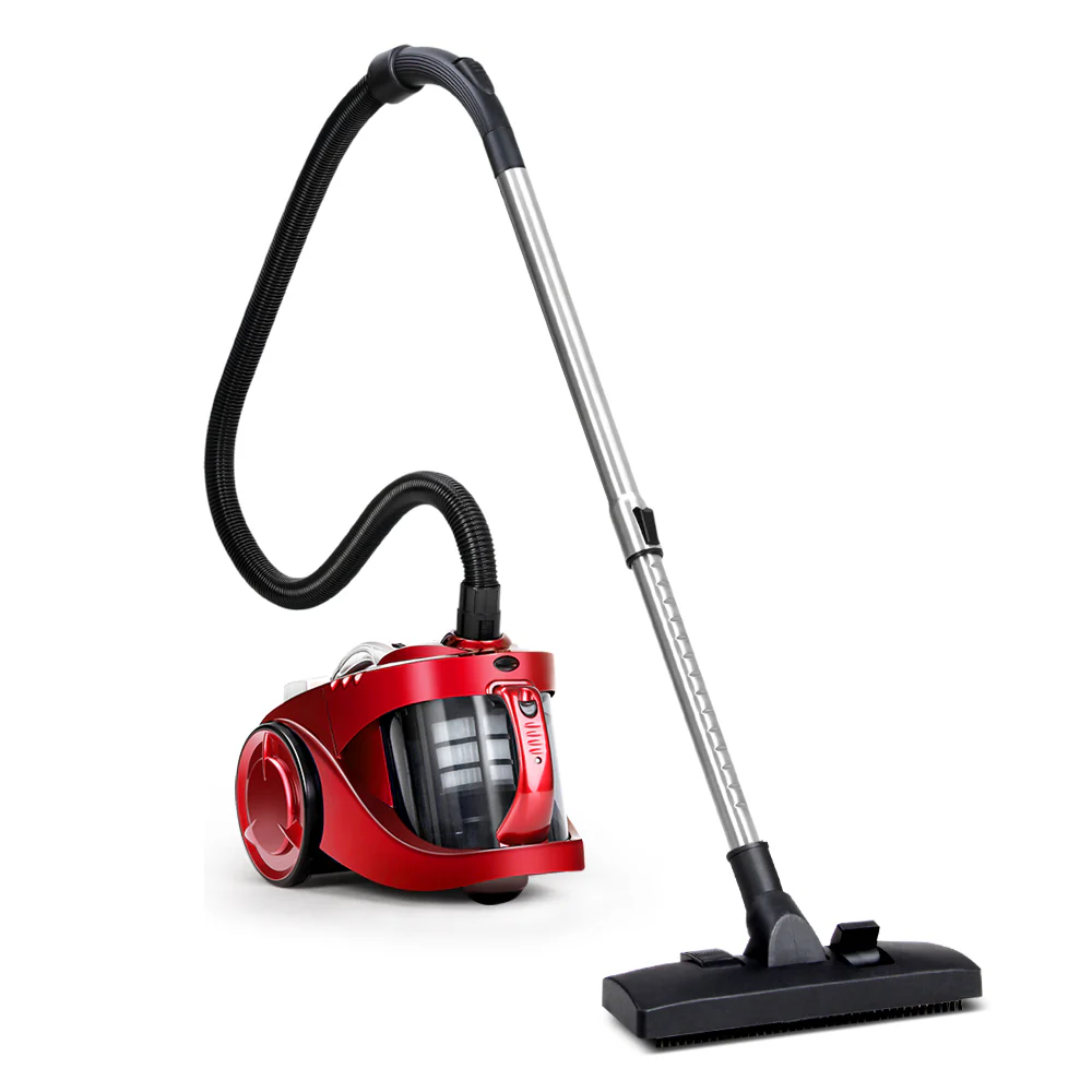 Devanti 2200W Multi-cyclonic Bagless Vacuum Cleaner Pet Hair (Red) - Image 3