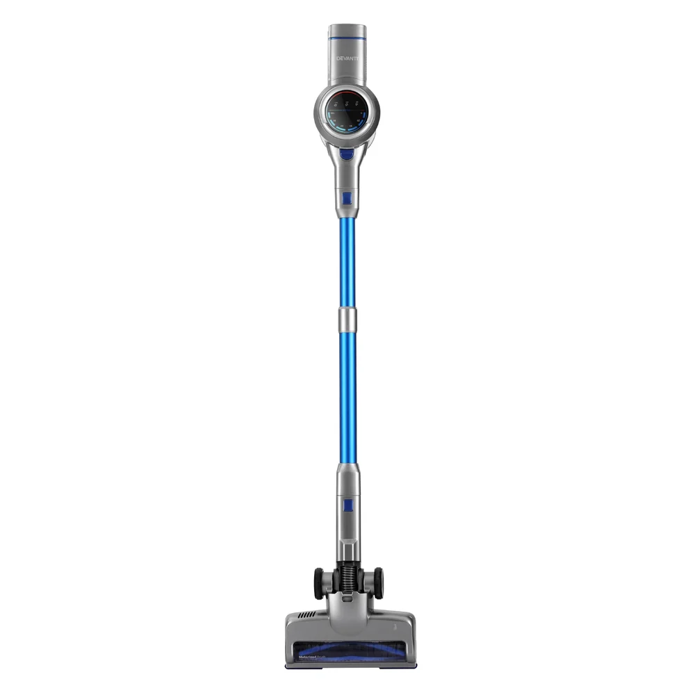 Devanti 300W Stick Vacuum Cleaner Cordless Self-Standing (Blue) - Image 3