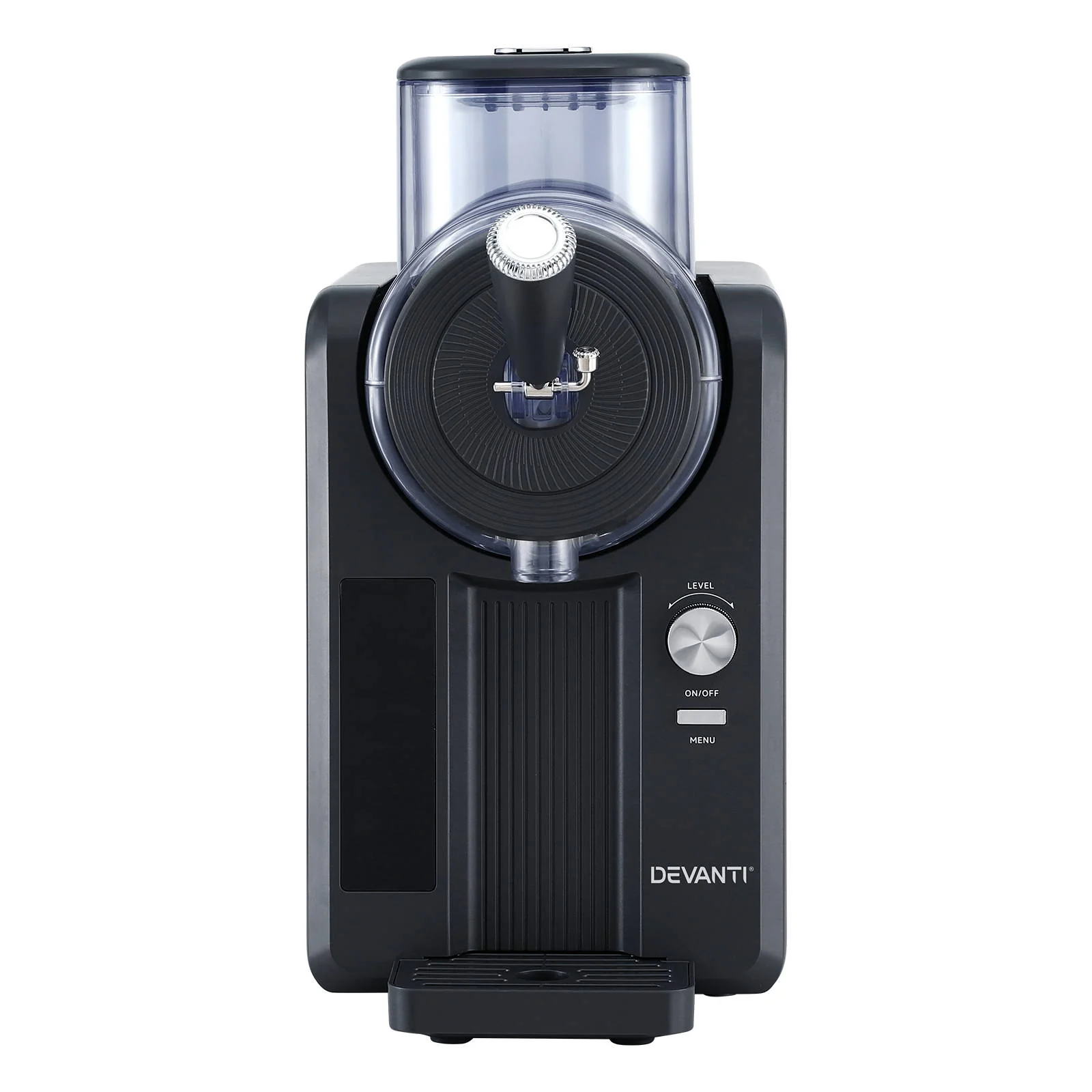 Devanti 6in1 Slushie Machine Ice Cream Maker 2L Frozen Smoothies Milkshakes (Black) - Image 3