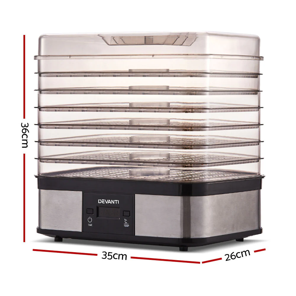 Devanti 7 Trays Food Dehydrator - Image 2