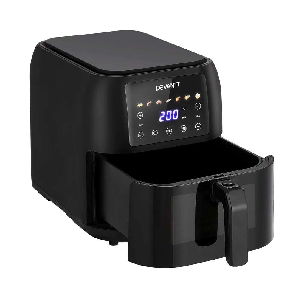 Devanti Air Fryer 8L LCD Fryers - Image 3
