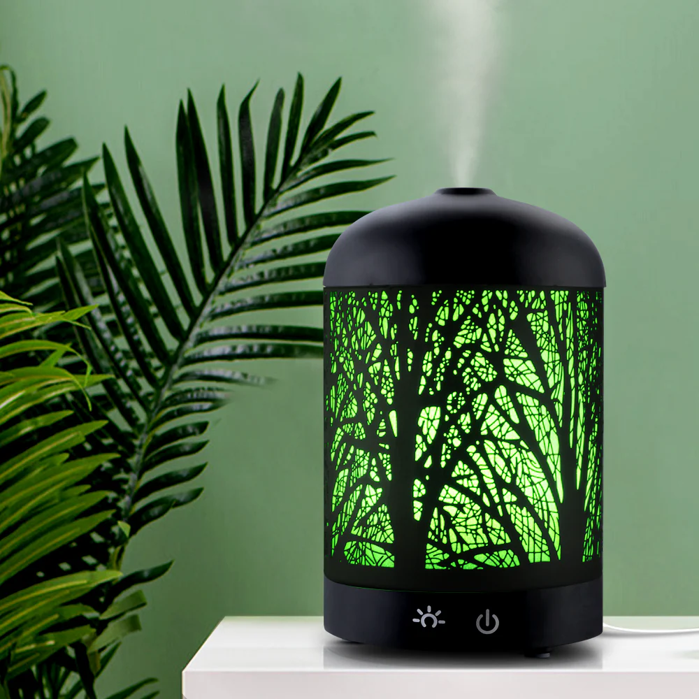 Devanti Aroma Diffuser Aromatherapy Black 160ml - Image 2