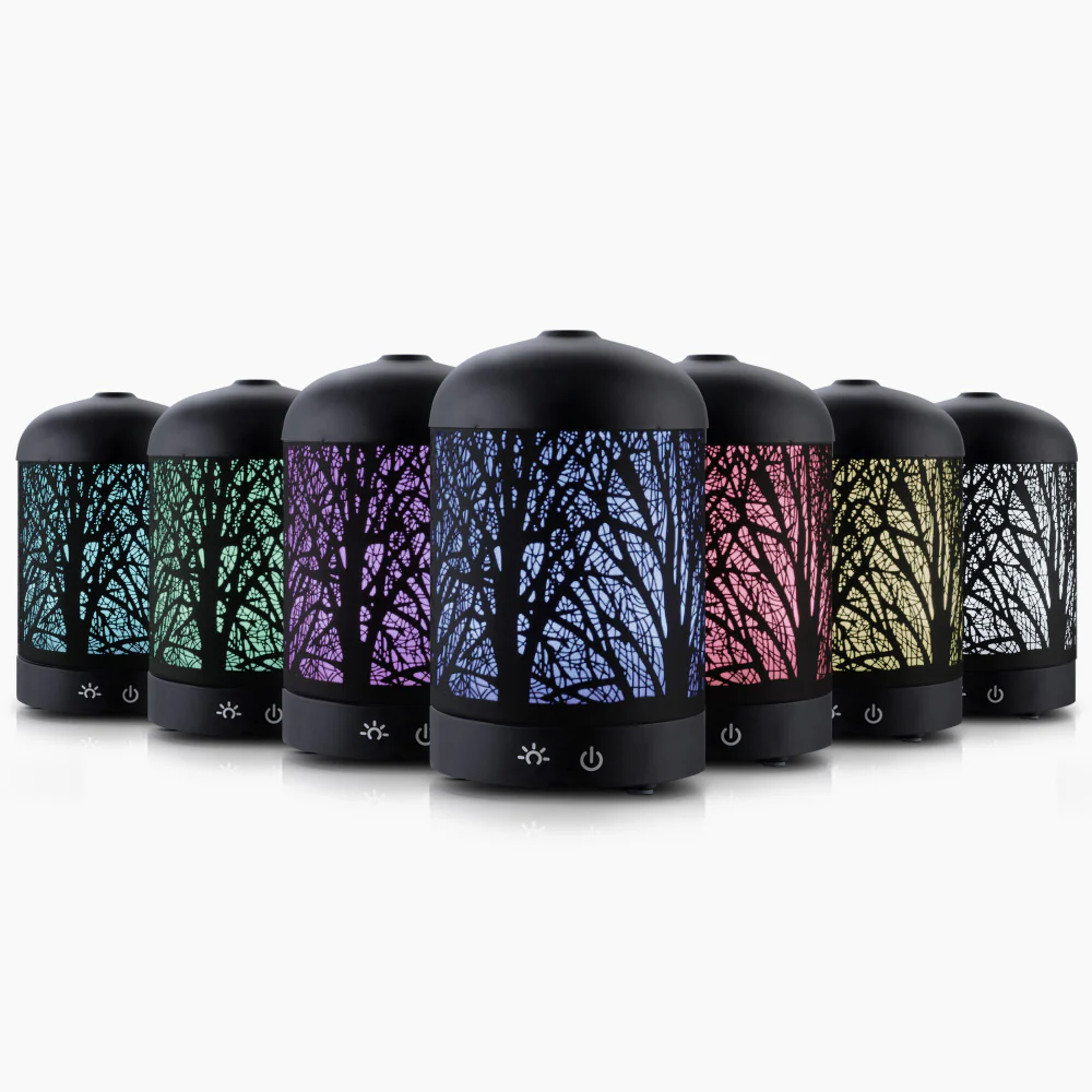 Devanti Aroma Diffuser Aromatherapy Black 160ml - Image 3
