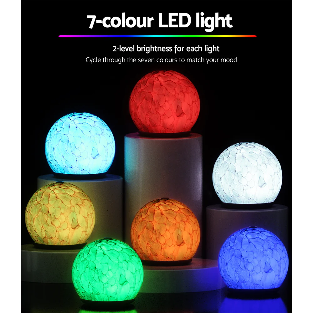 Devanti Aroma Diffuser Aromatherapy Glass 240ml - Image 6