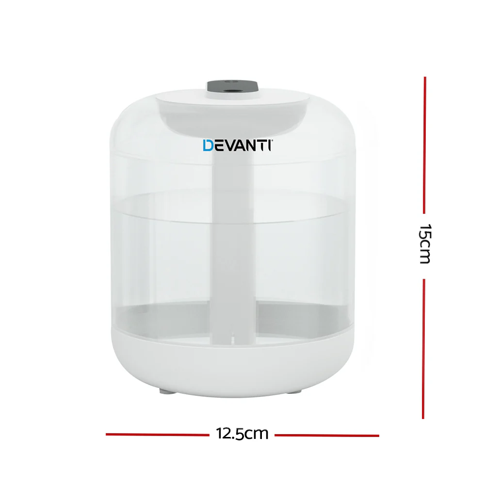 Devanti Aroma Diffuser Aromatherapy Humidifier 1L - Image 3