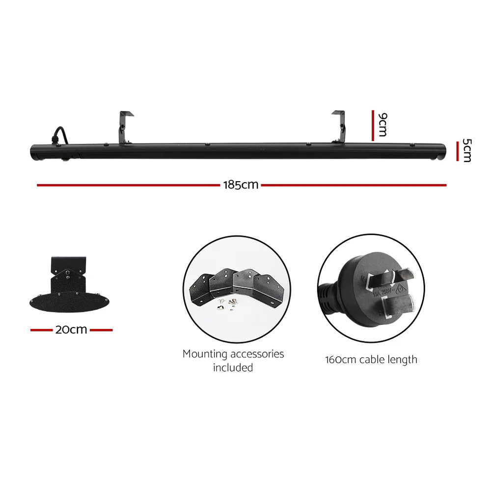 Devanti Electric Radiant Strip Heater Outdoor 3200W - Image 2