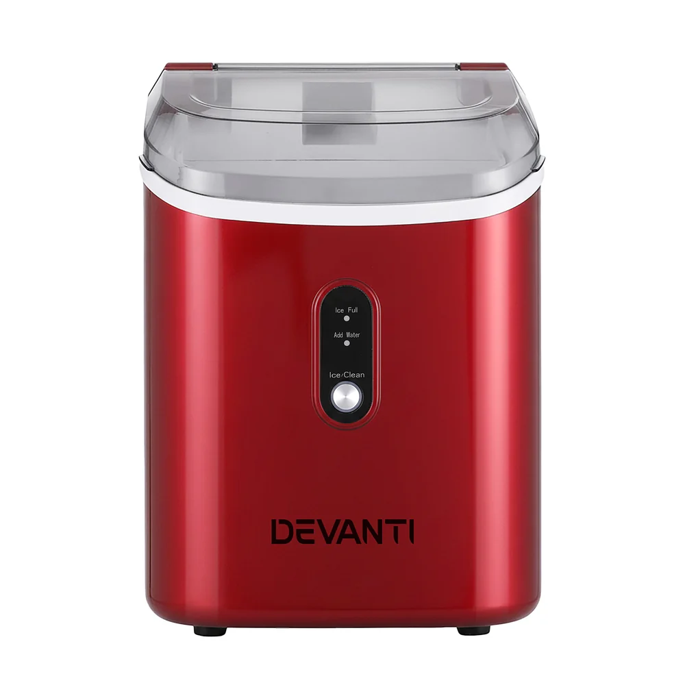 Devanti Ice Maker Machine 15kg Nugget Chewable Ice Cube - Image 3