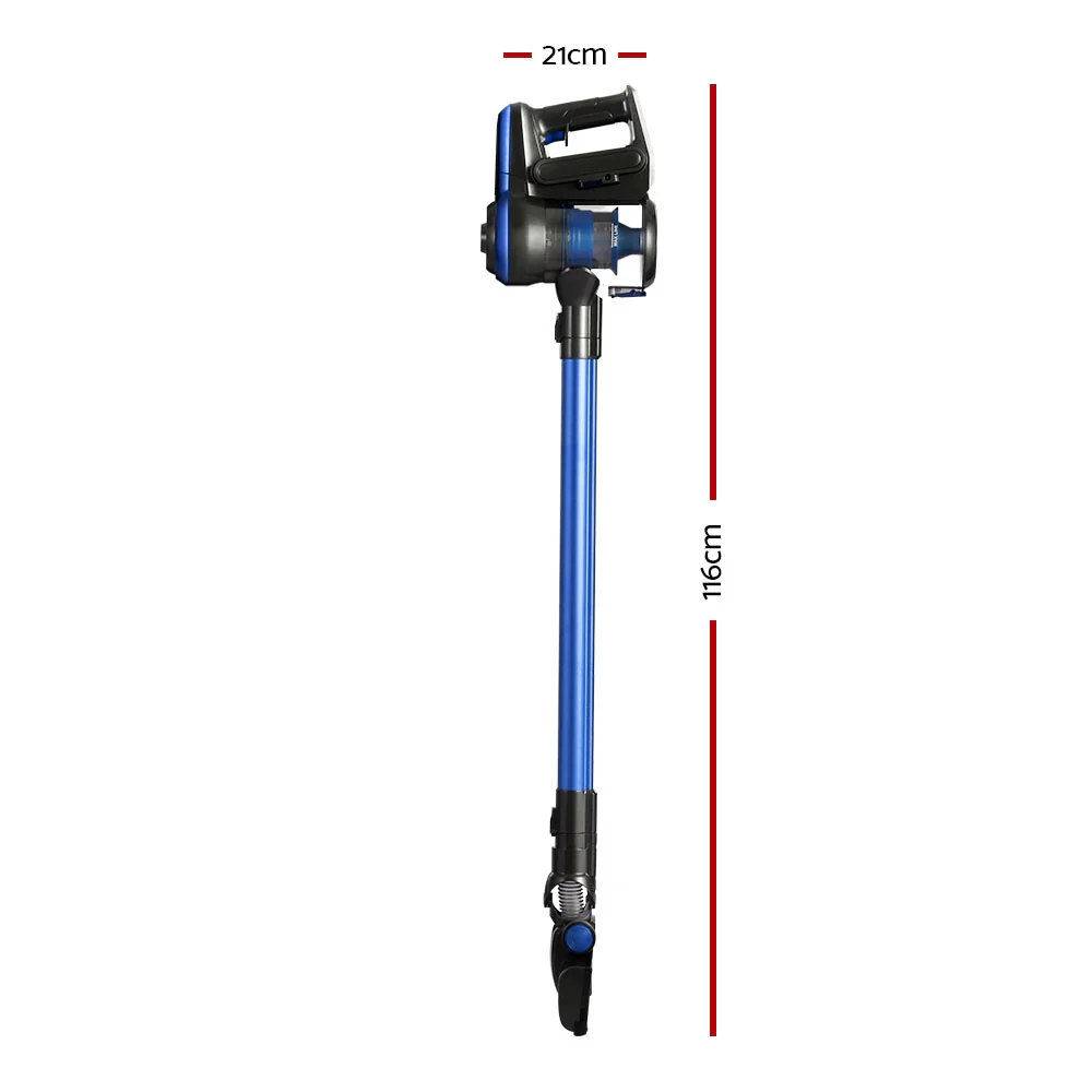 Devanti Stick Vacuum Cleaner Brushless Cordless 250W (Blue) - Image 2