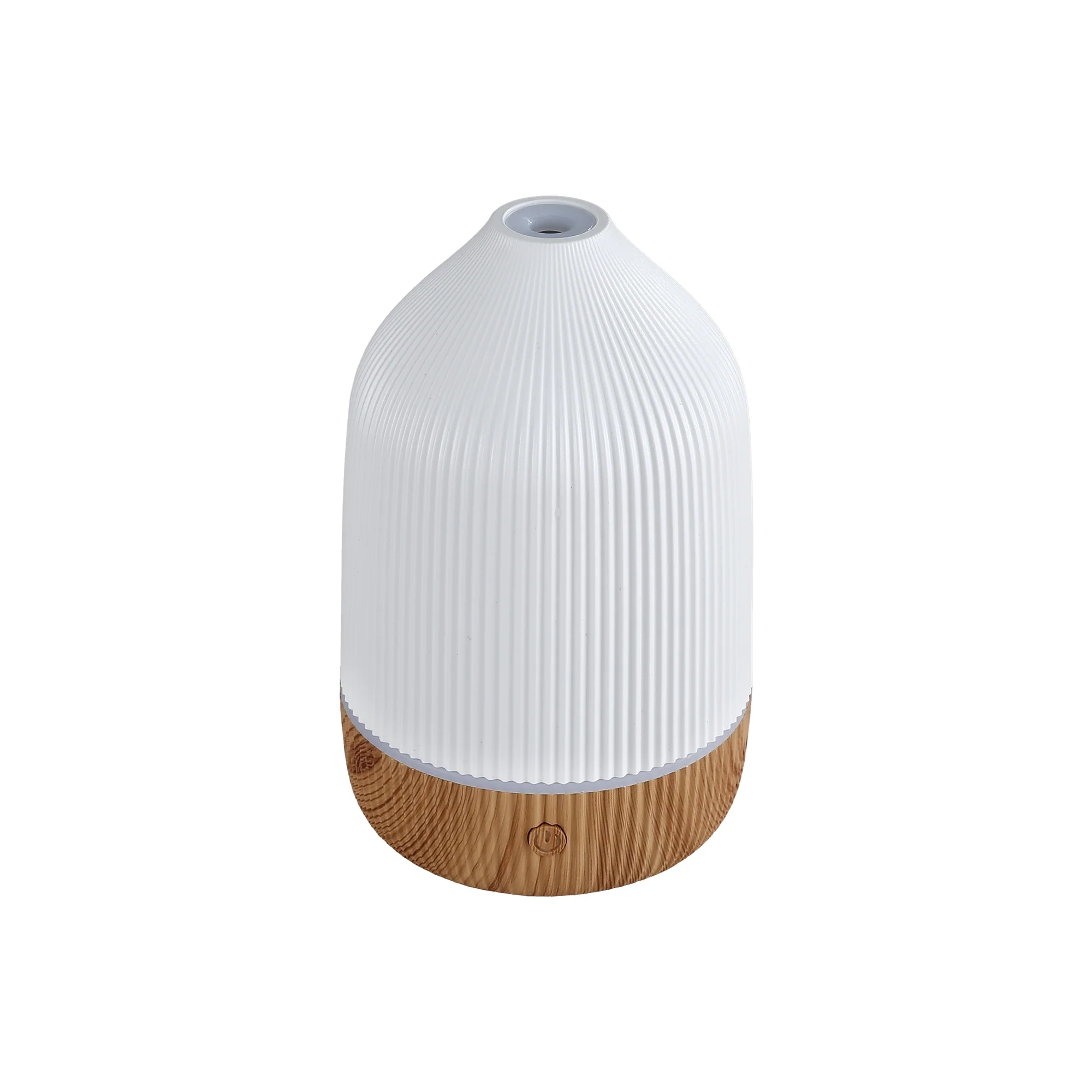 Devanti Ultrasonic Aroma Diffuser Aromatherapy 100ml LED Lights Iron Humidifier Forest - Image 4
