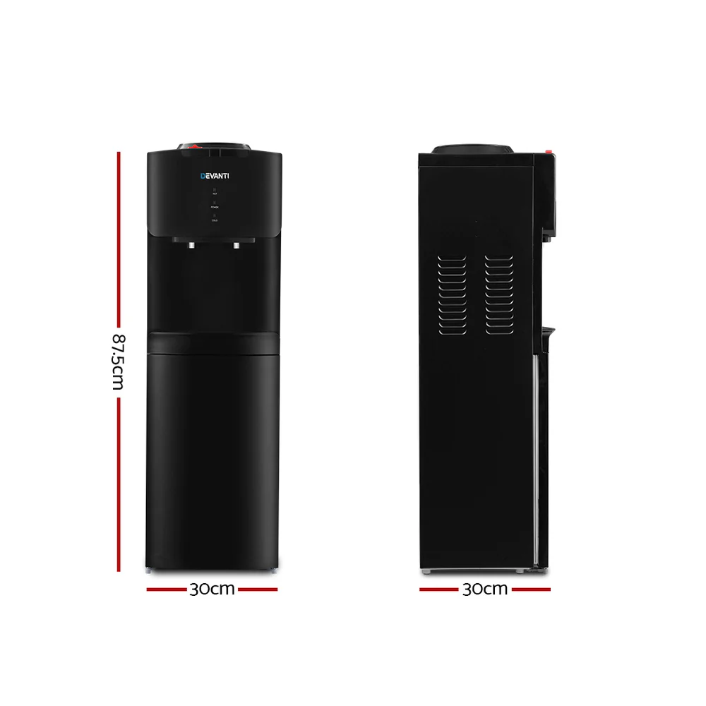 Devanti Water Cooler Dispenser Stand (Black) - Image 2