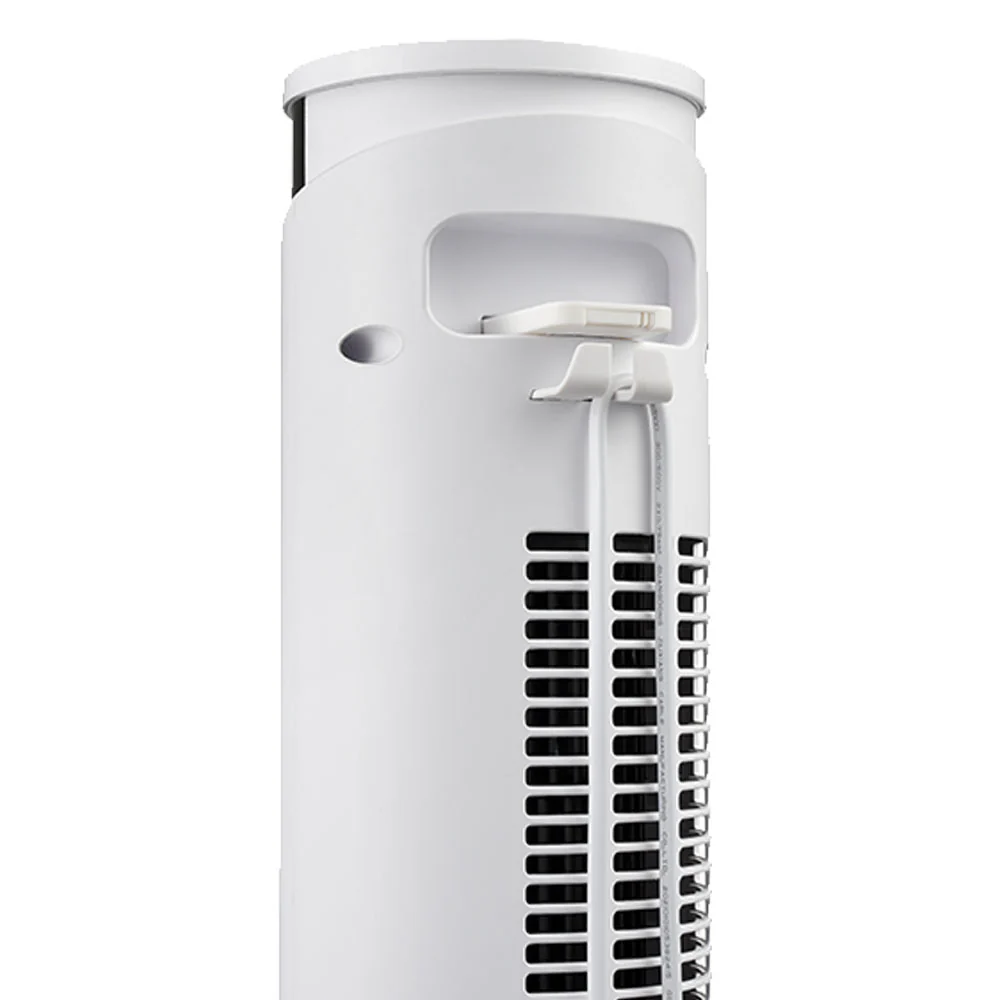 Dimplex 117cm Electric 45 Watt Tower Fan with Remote Control (White) - Image 2