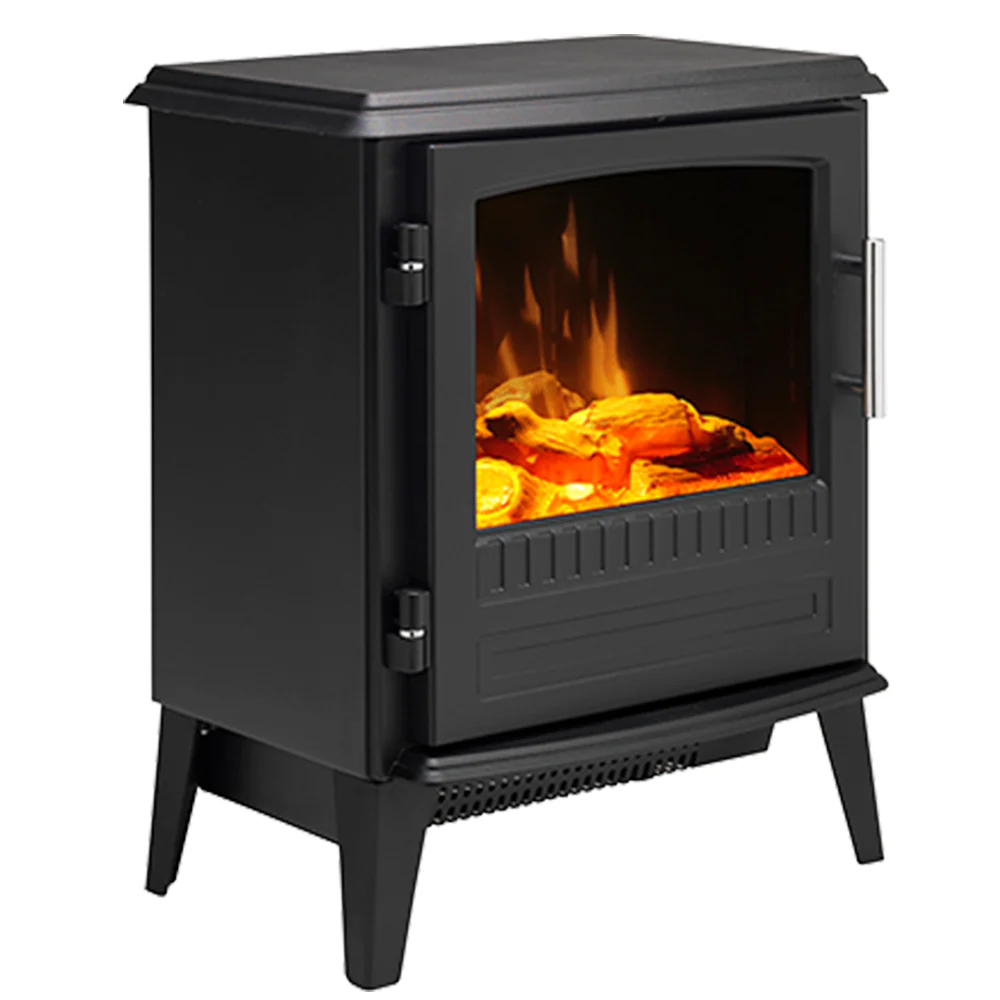 Dimplex 2000W 55cm Bari Electric Mini Stove Optiflame Portable Fireplace Heater - Image 2