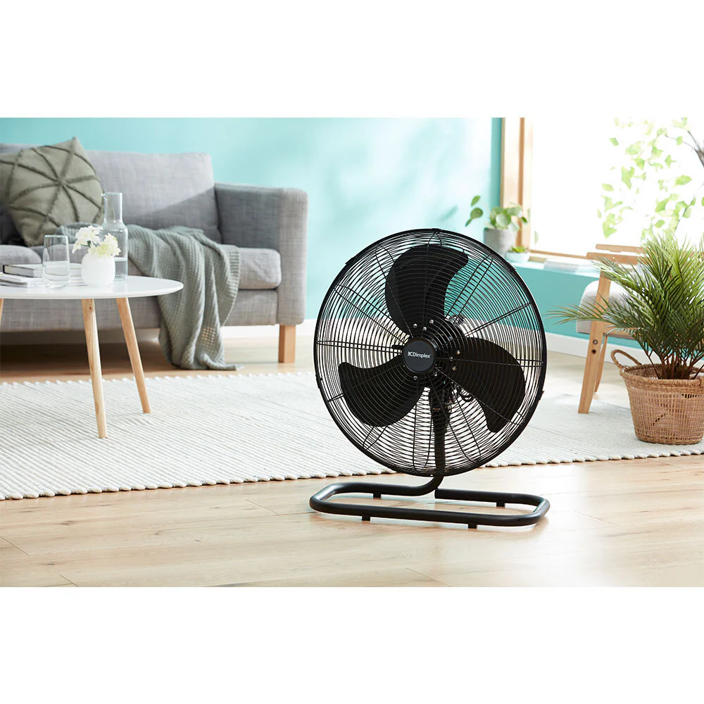 Dimplex High-Velocity Oscillating Floor Fan 40cm (Black) - Image 4