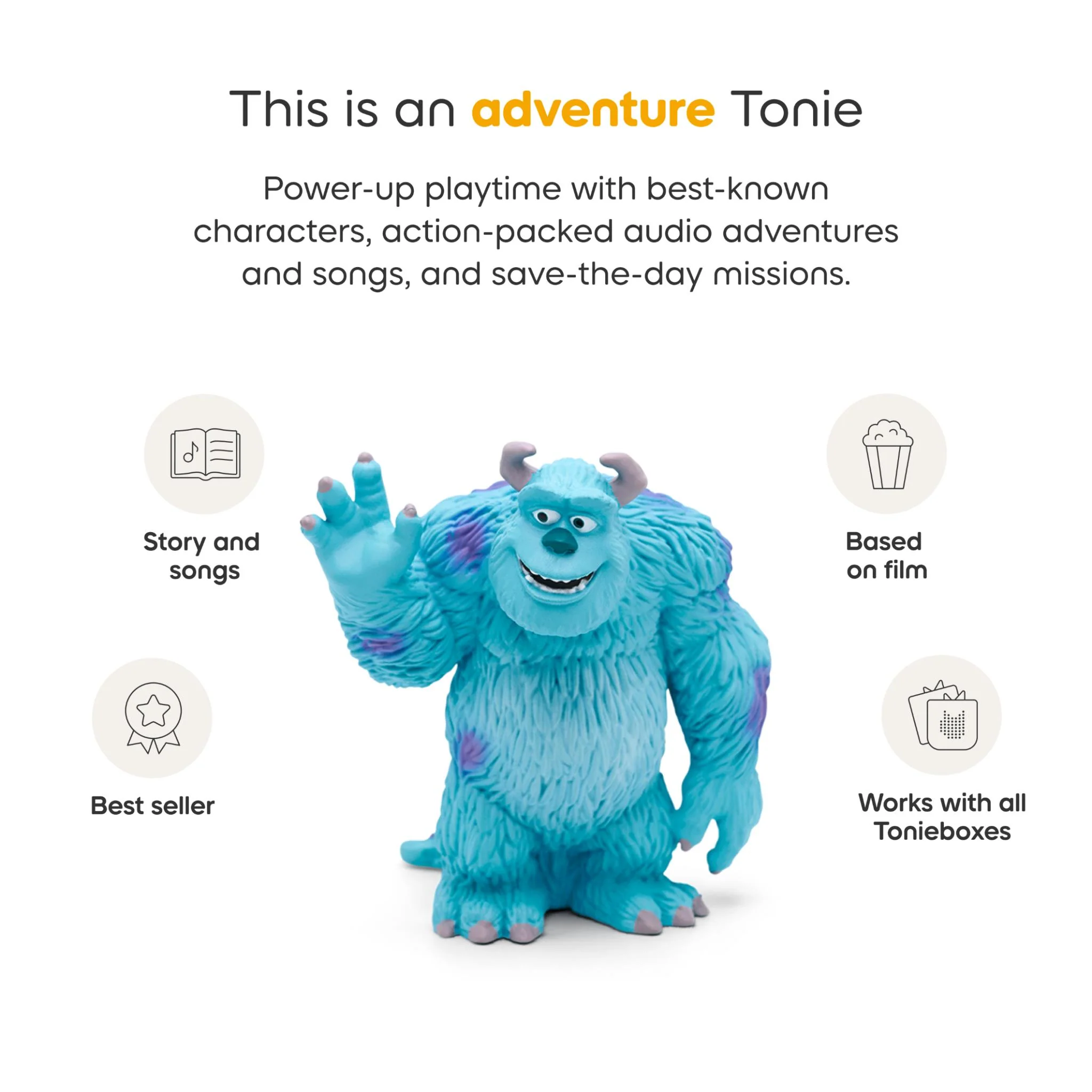 Disney: Monsters Inc. - Sully Tonie Audio Character - Image 3