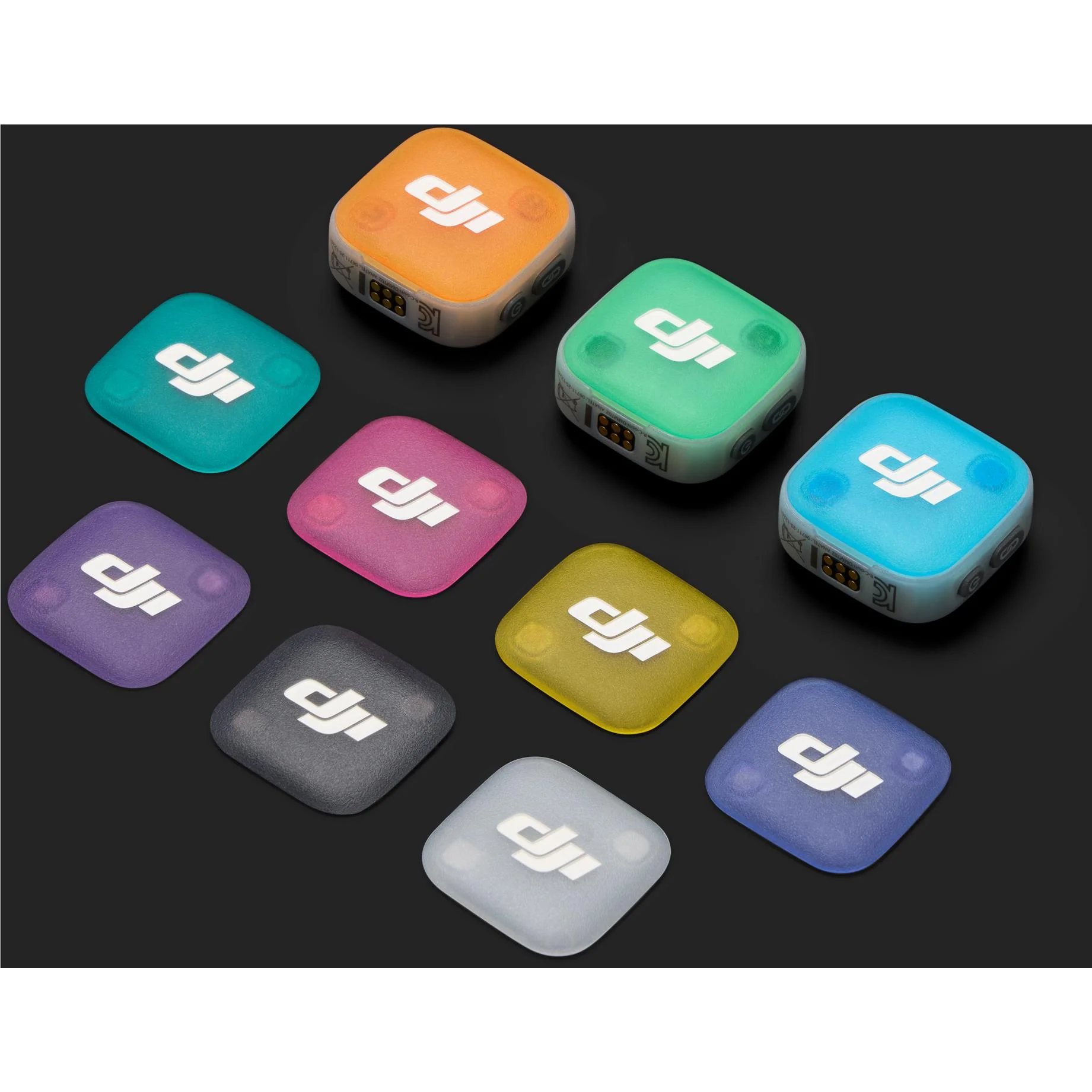 DJI Mic Mini 2 Multi-Colour Magnetic Front Covers - Image 5