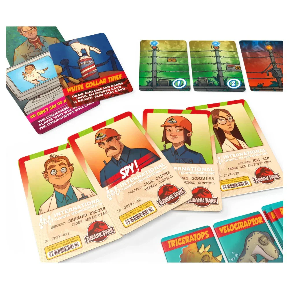 Doctor Collector Jurassic Park The Spy Game Family Game - Image 4