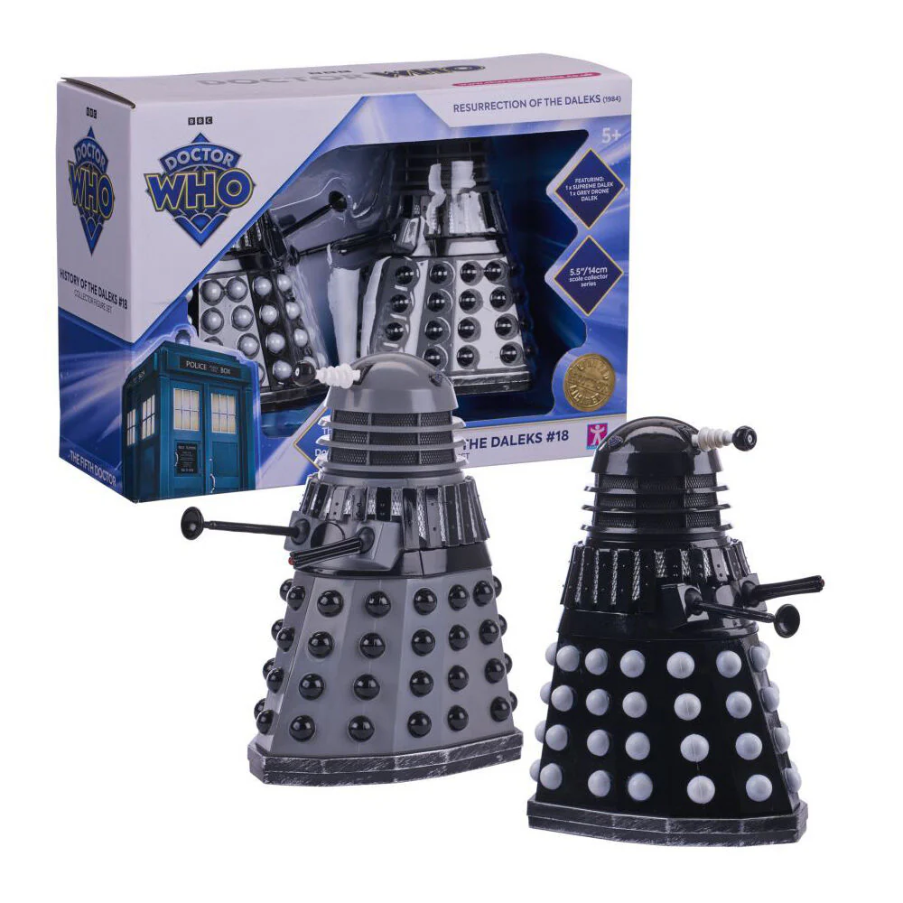 Doctor Who History Of The Daleks Figure #18 Resurrection 2-Pieces - Image 7