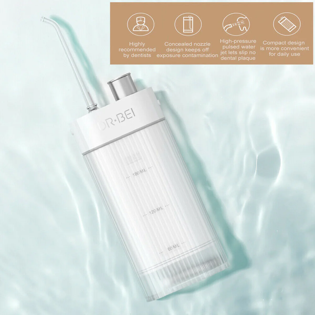 DR.BEI Portable Water Flosser GF3 - Image 2