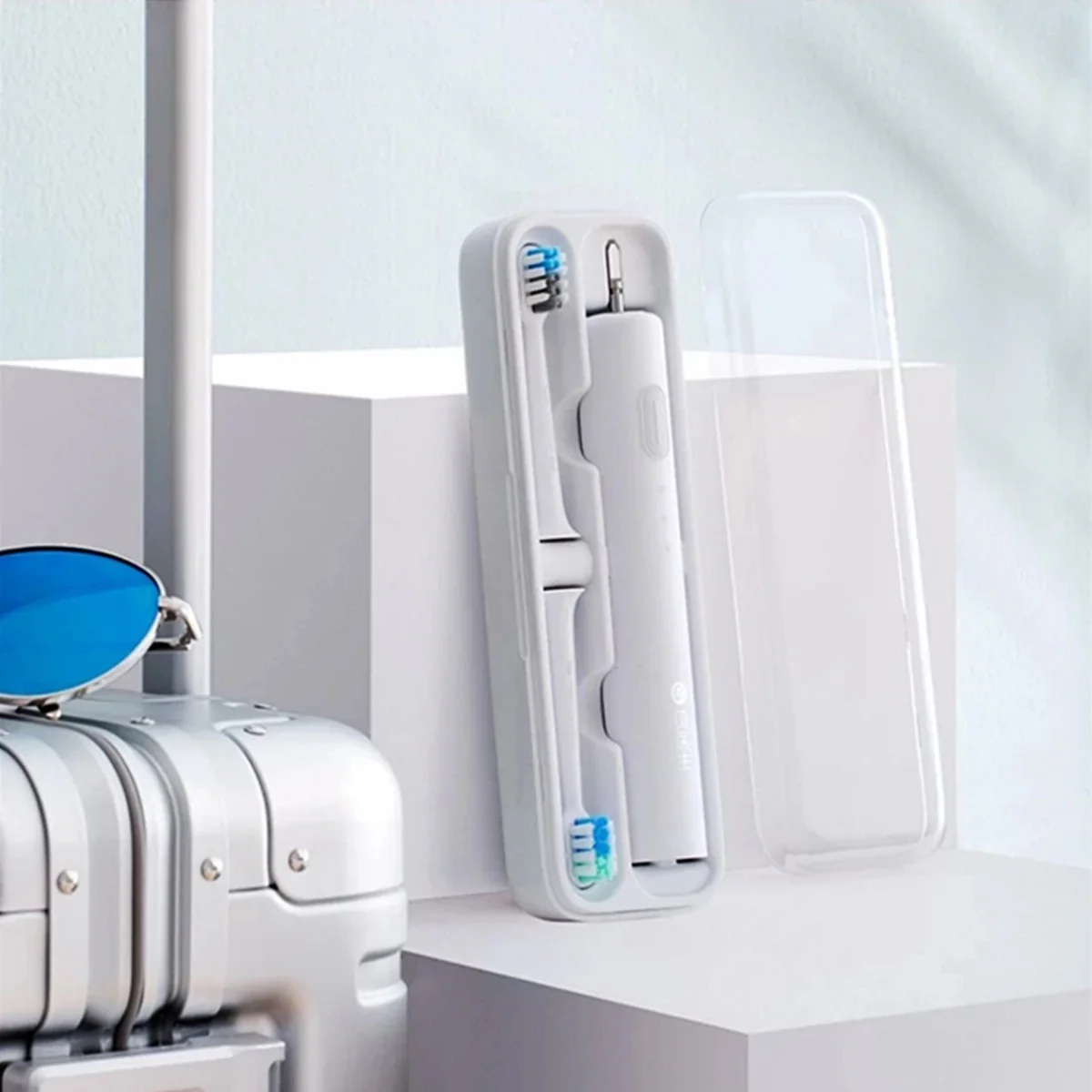 DR.BEI Sonic Electric Toothbrush Rechargeable Portable (White) - Image 10