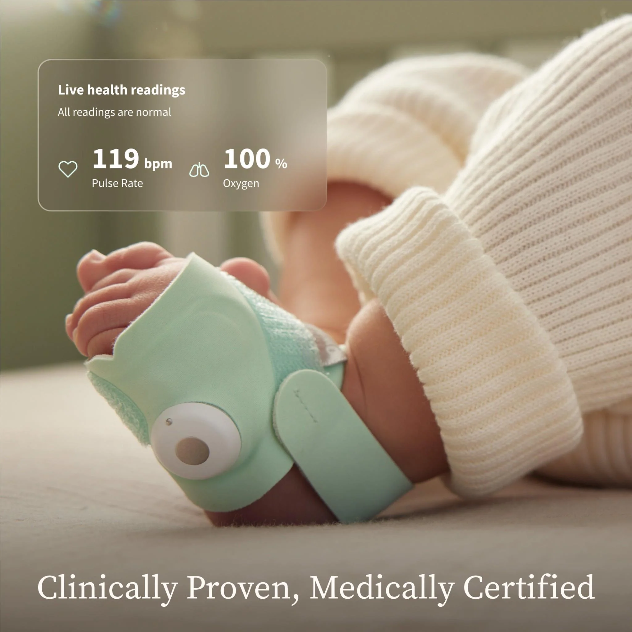 Dream Sight & Dream Sock Duo Baby Monitor (Bedtime Blue) - Image 7