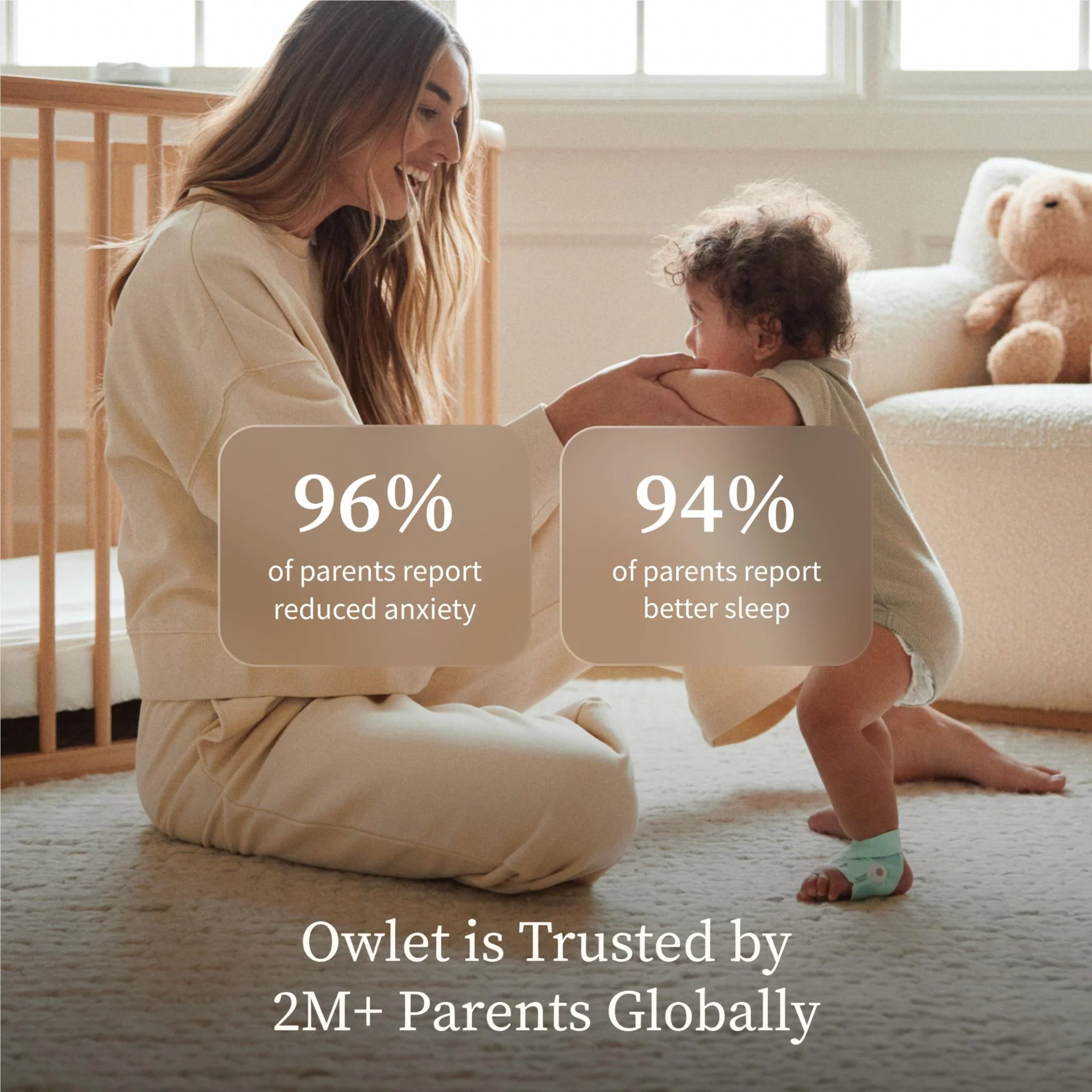 Dream Sight & Dream Sock Duo Baby Monitor (Dusty Rose) - Image 10