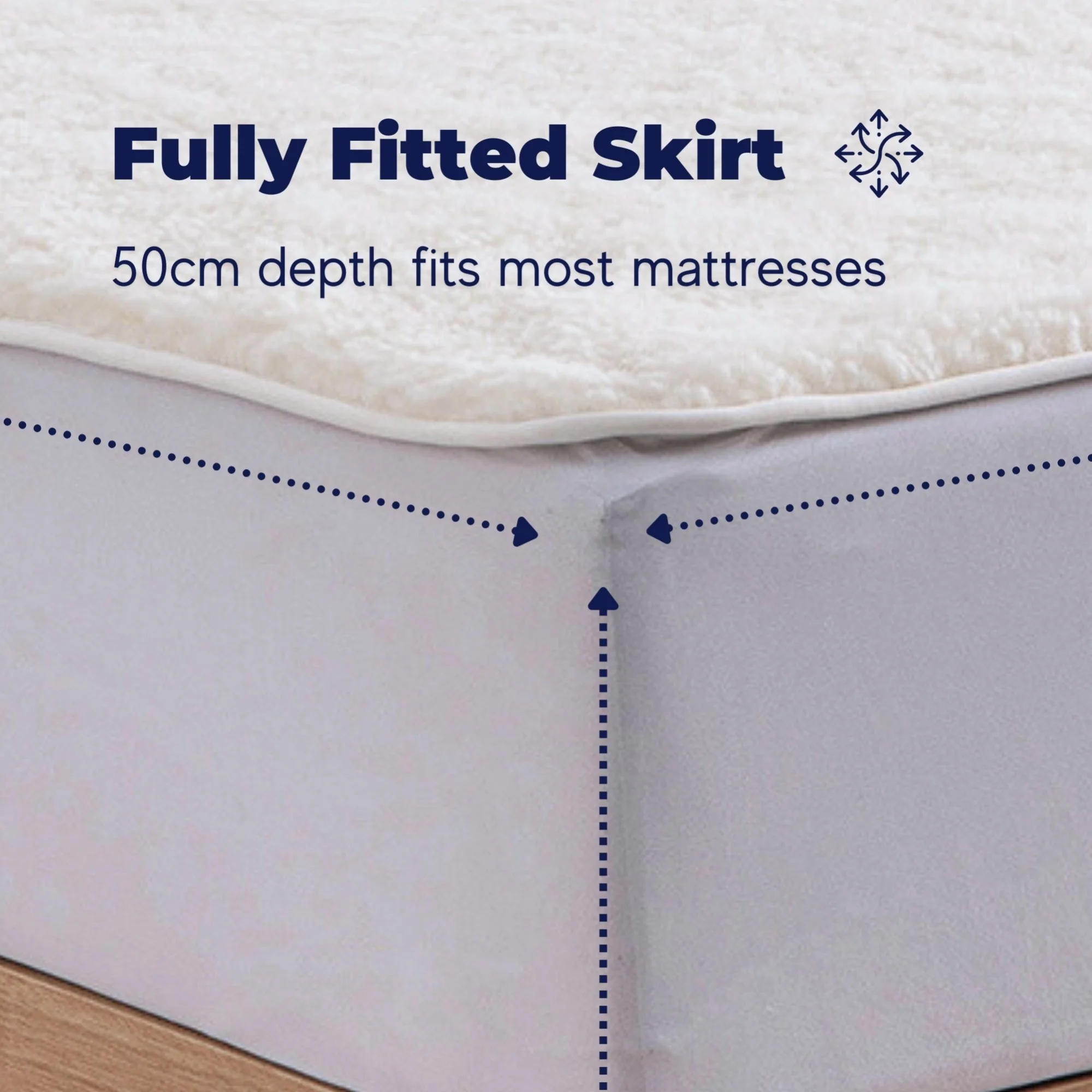 Dreamaker Australian Wool Fleece Electric Blanket [Queen] - Image 9