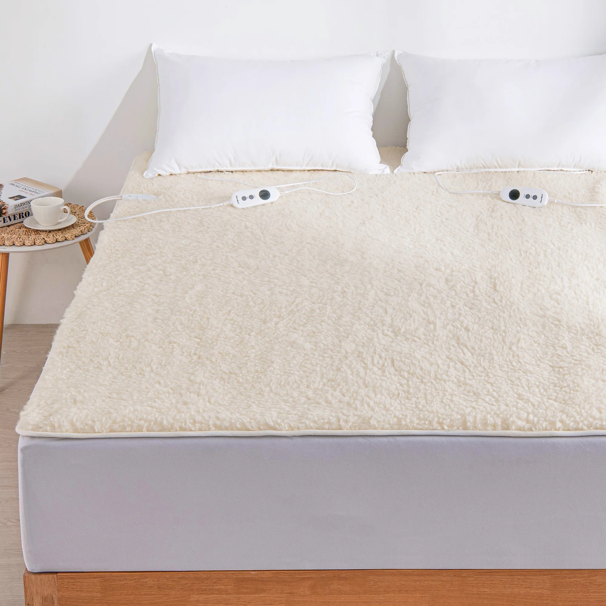 Dreamaker Australian Wool Rich Fleece Electric Blanket [Super King Bed] - Image 2
