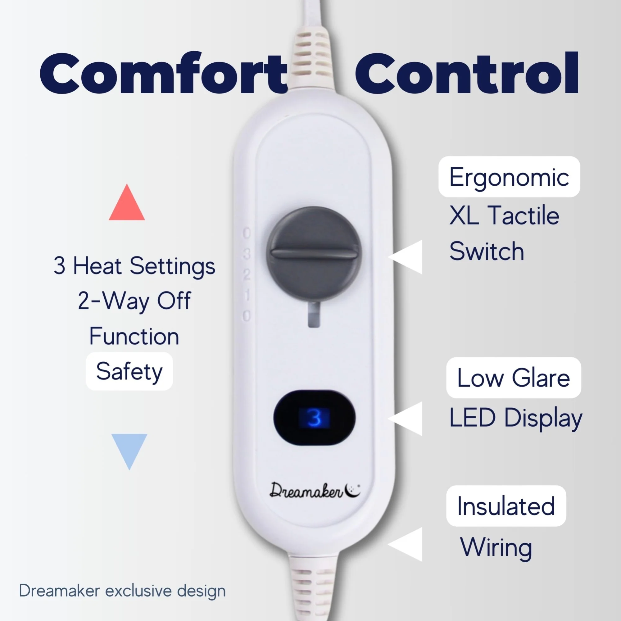 Dreamaker Bamboo Quilted Electric Blanket [Queen] - Image 7