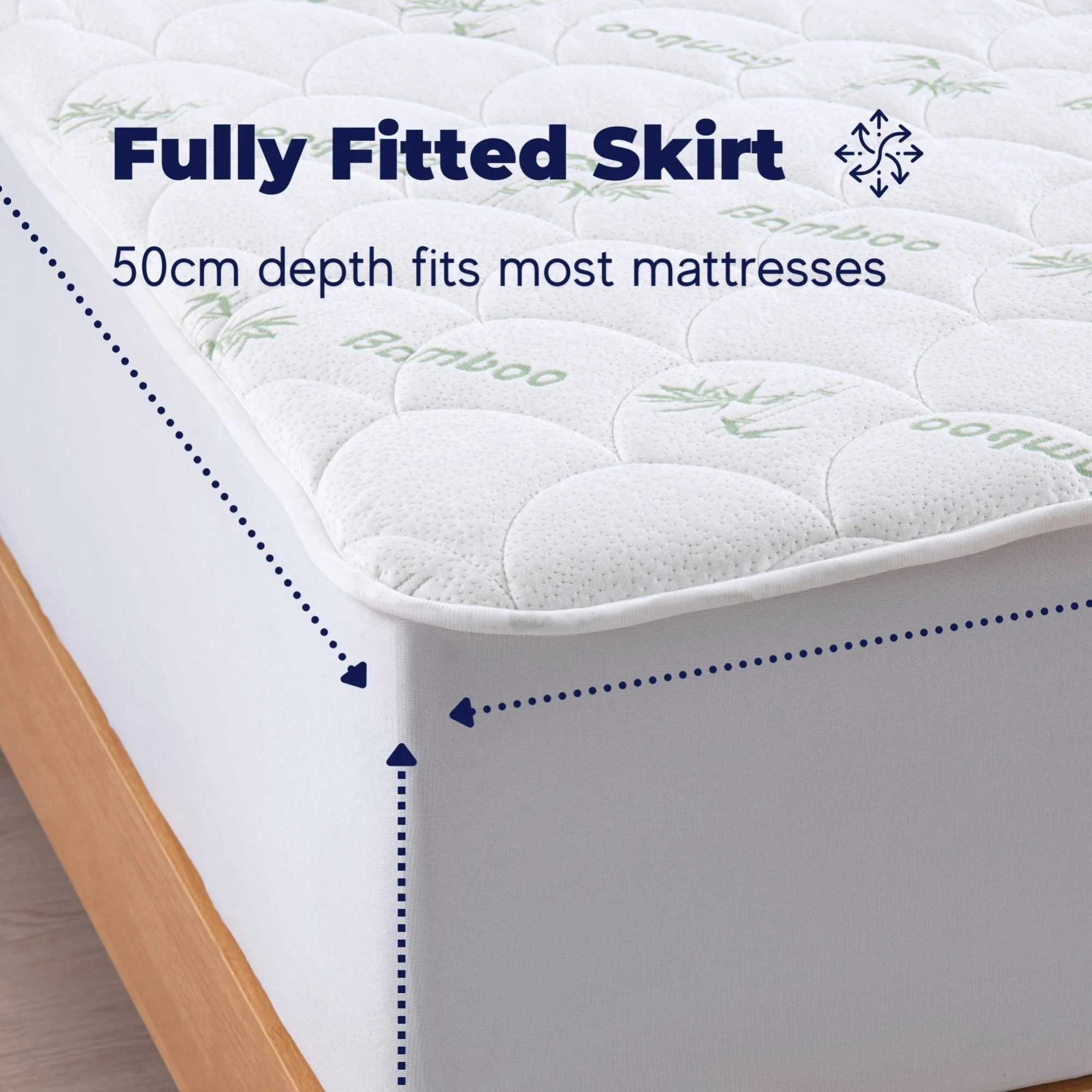 Dreamaker Bamboo Quilted Electric Blanket [Queen] - Image 9